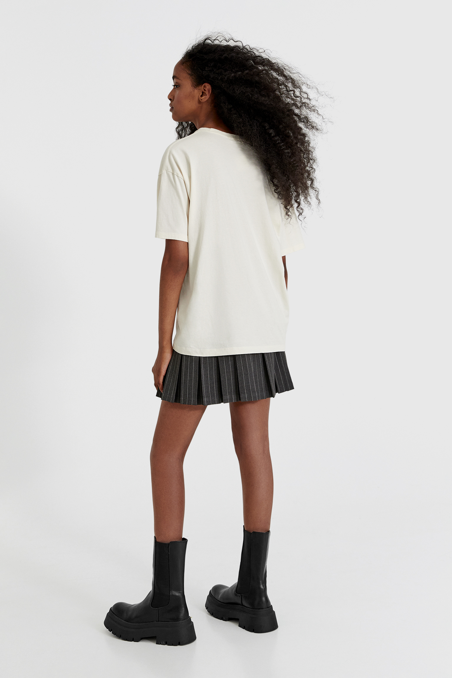 Botín plano elástico - PULL\u0026BEAR