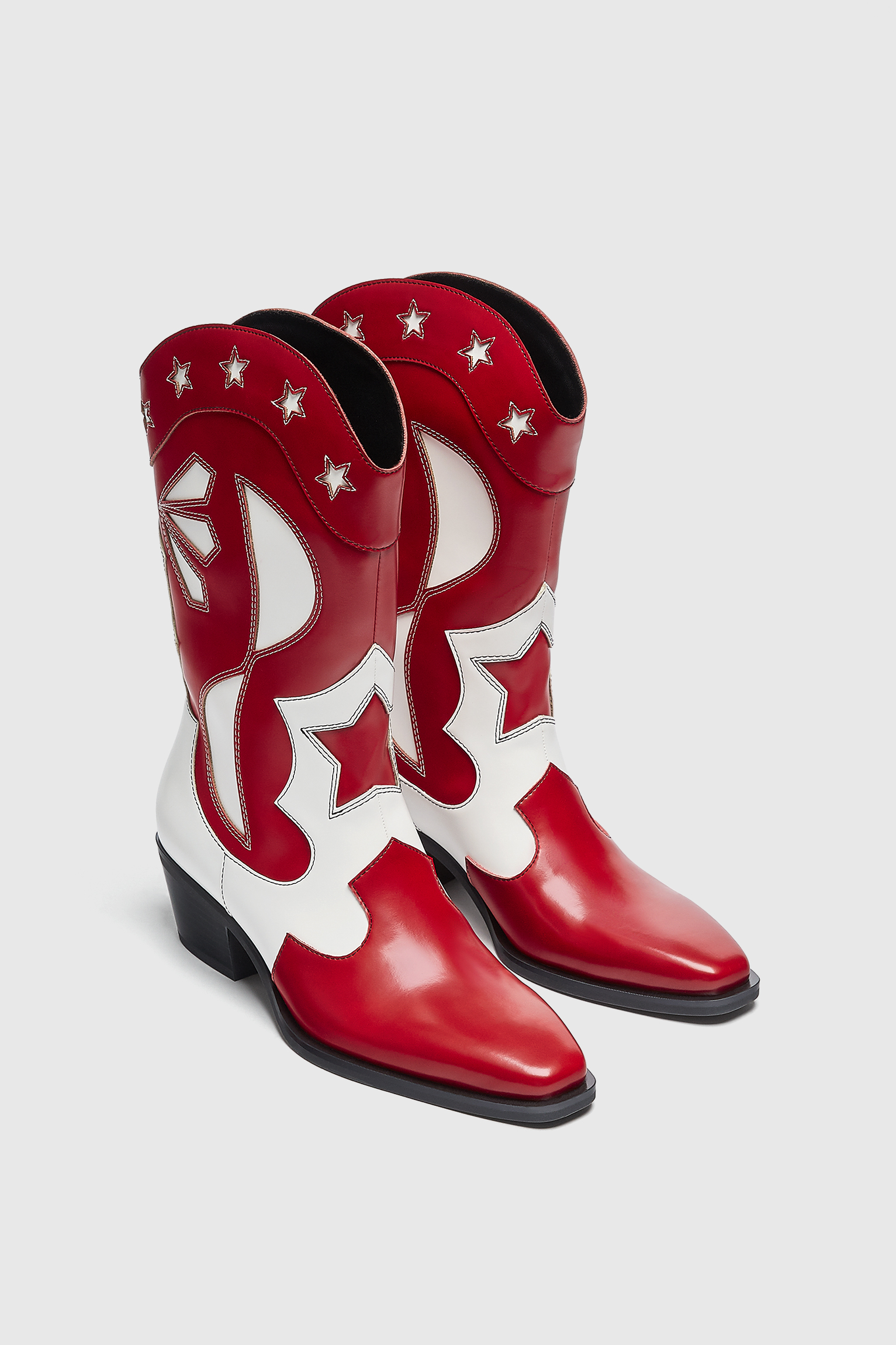 Bota cowboy piezas - PULL\u0026BEAR