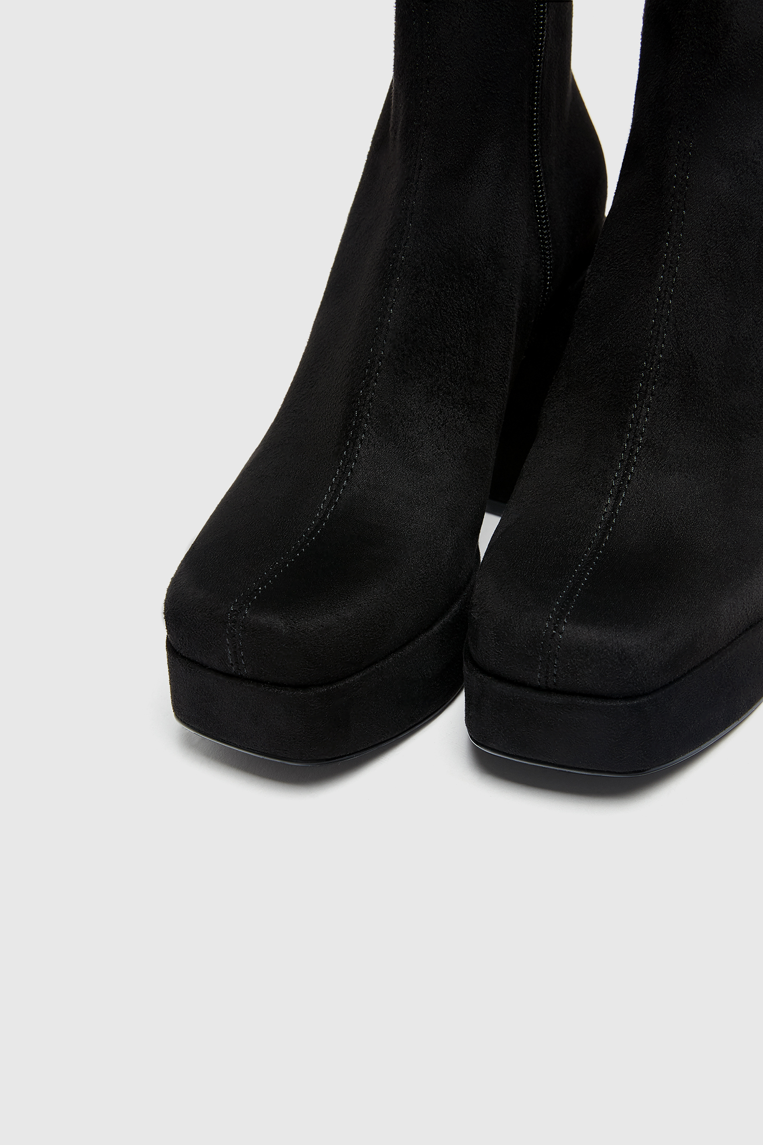 Botín tacón plataforma - PULL\u0026BEAR