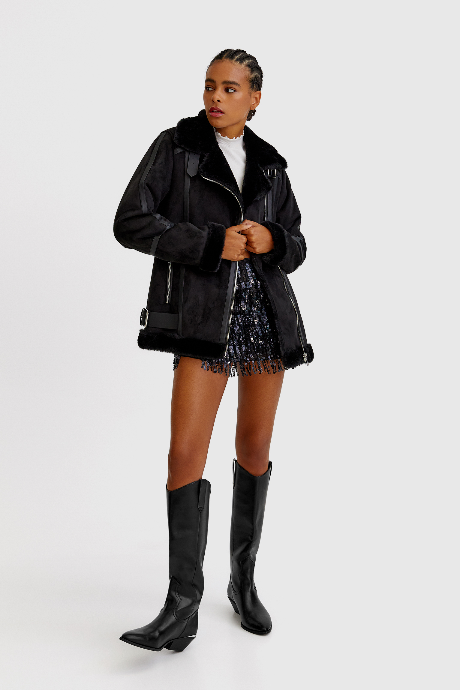 pull and bear cowboy boots