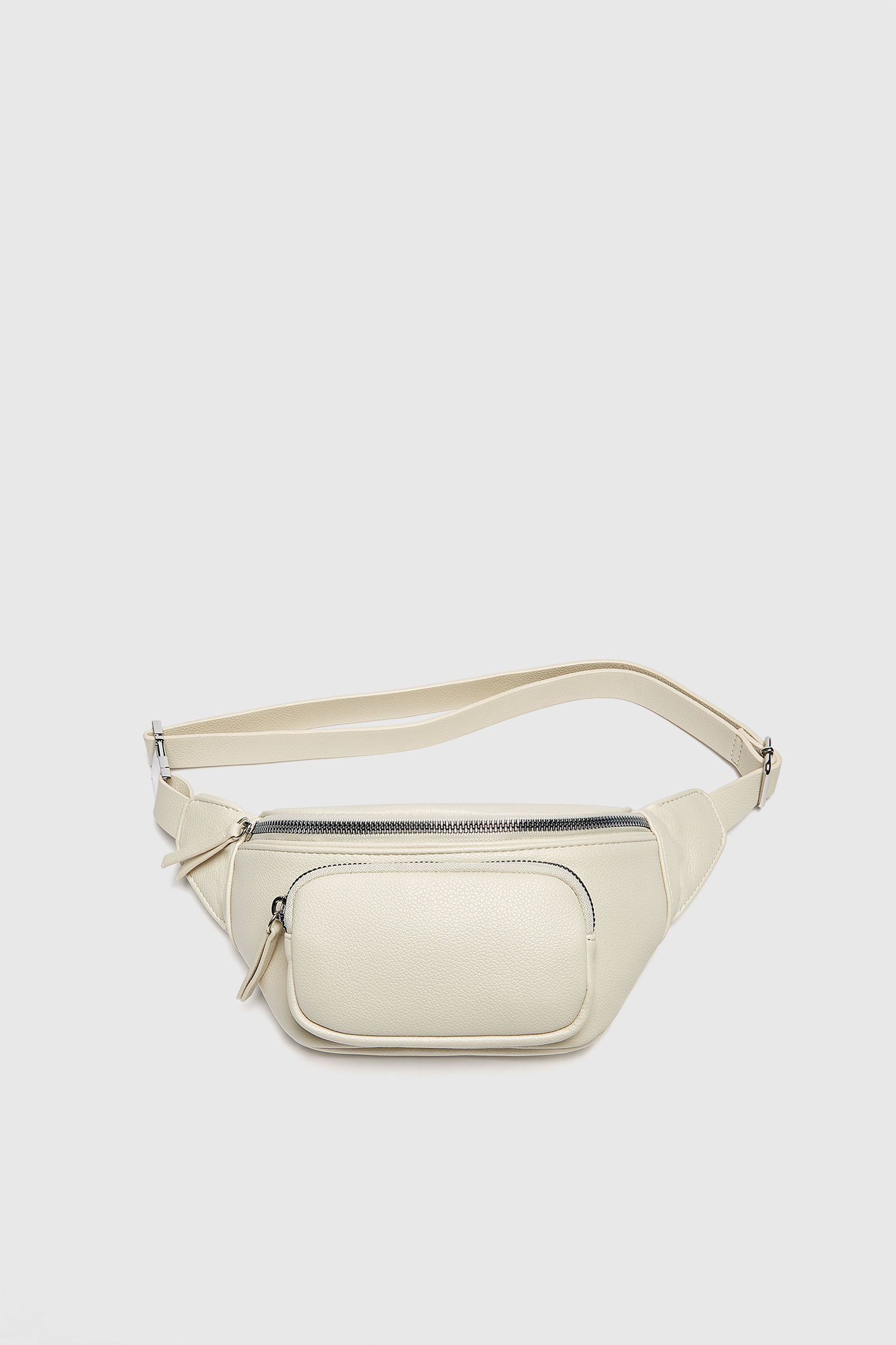 double zipper fanny pack