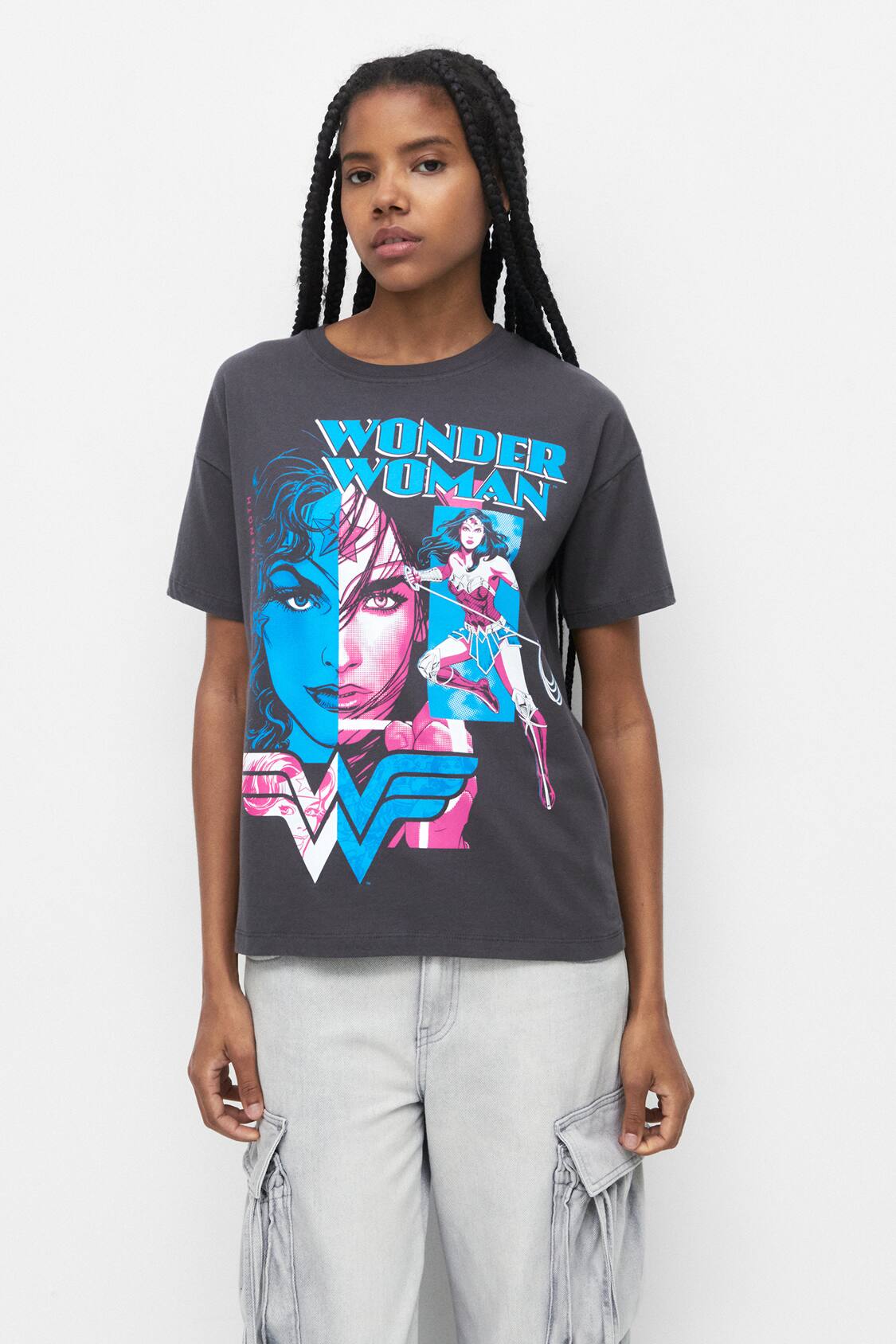 Tormenta Humano Posibilidades Camiseta Wonder Woman - PULL&BEAR