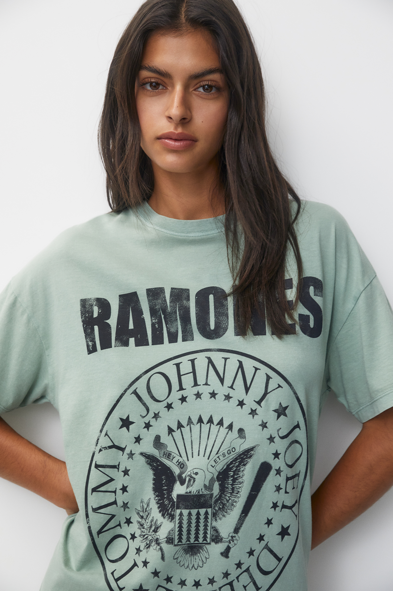 Green Ramones T-shirt