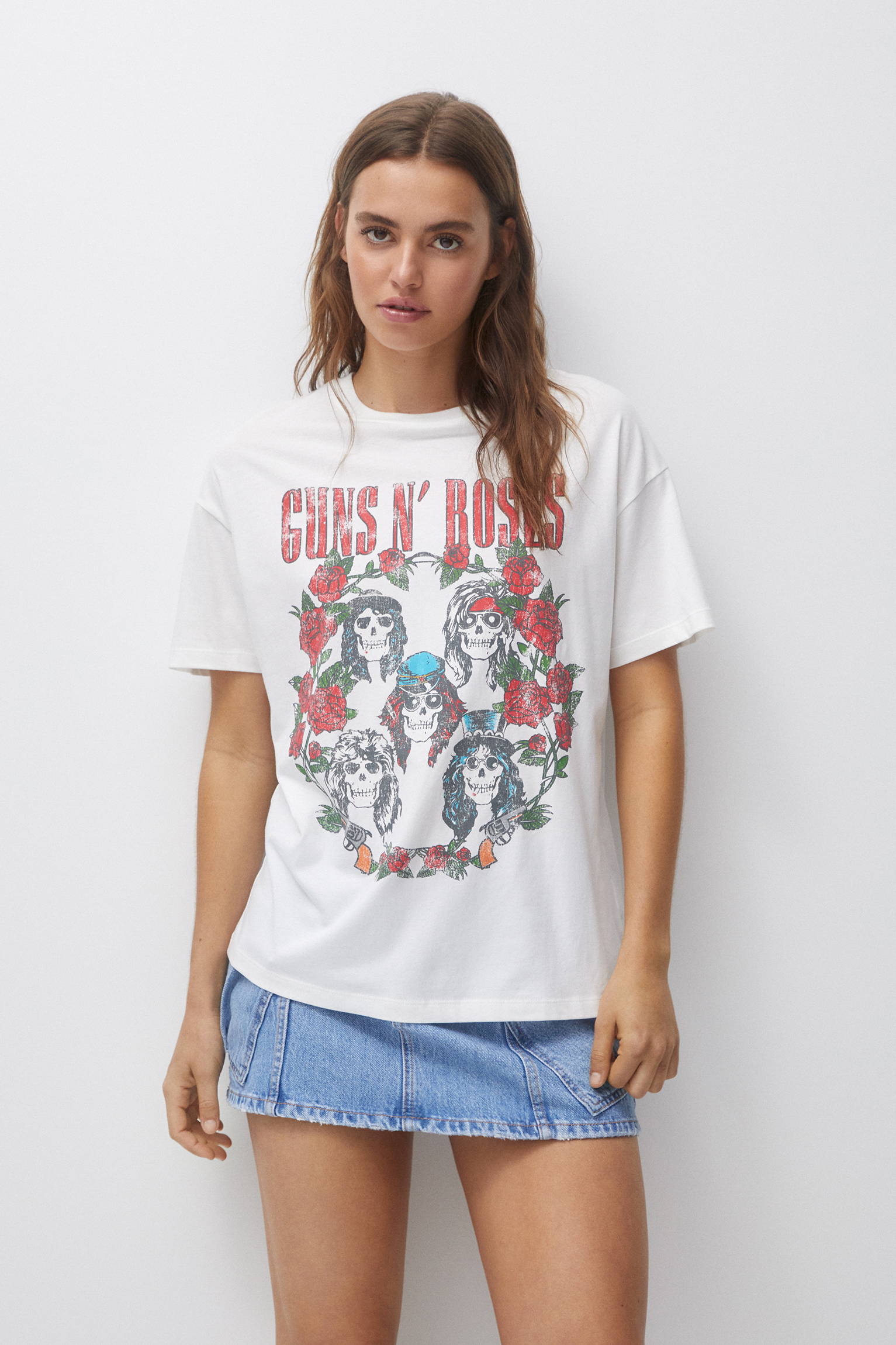 White Guns N’ Roses T-shirt