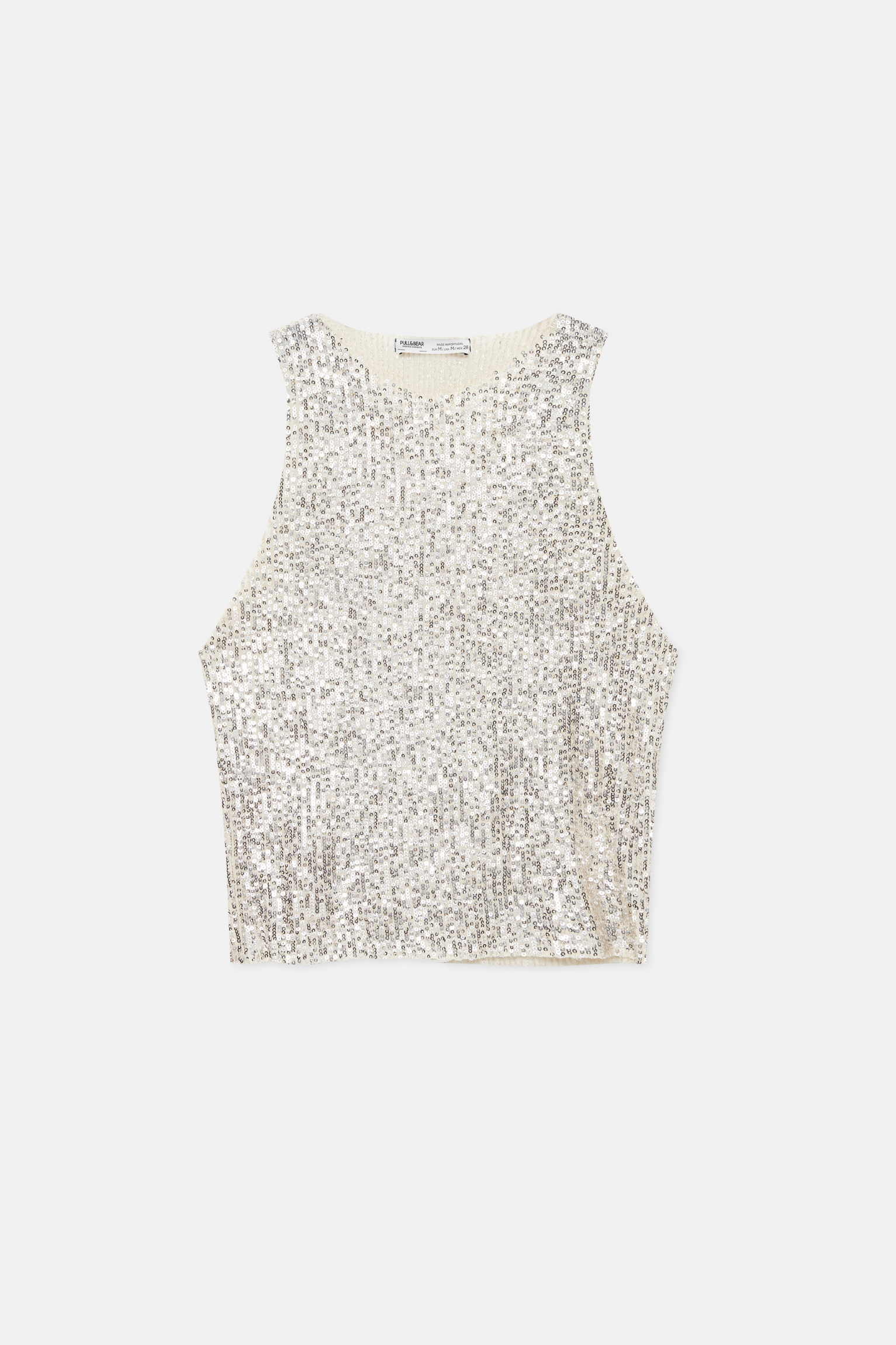 Sequined top - pull&bear