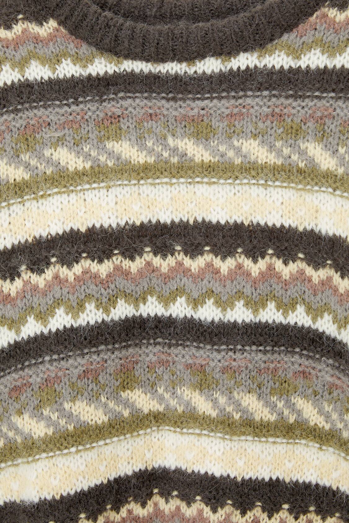 Knit jacquard jumper - PULL&BEAR