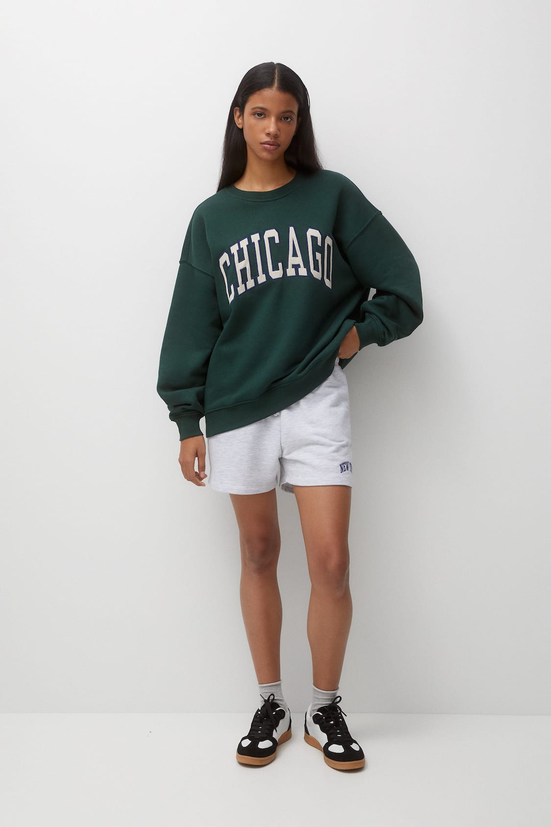 oversized chicago bears sweatshirt