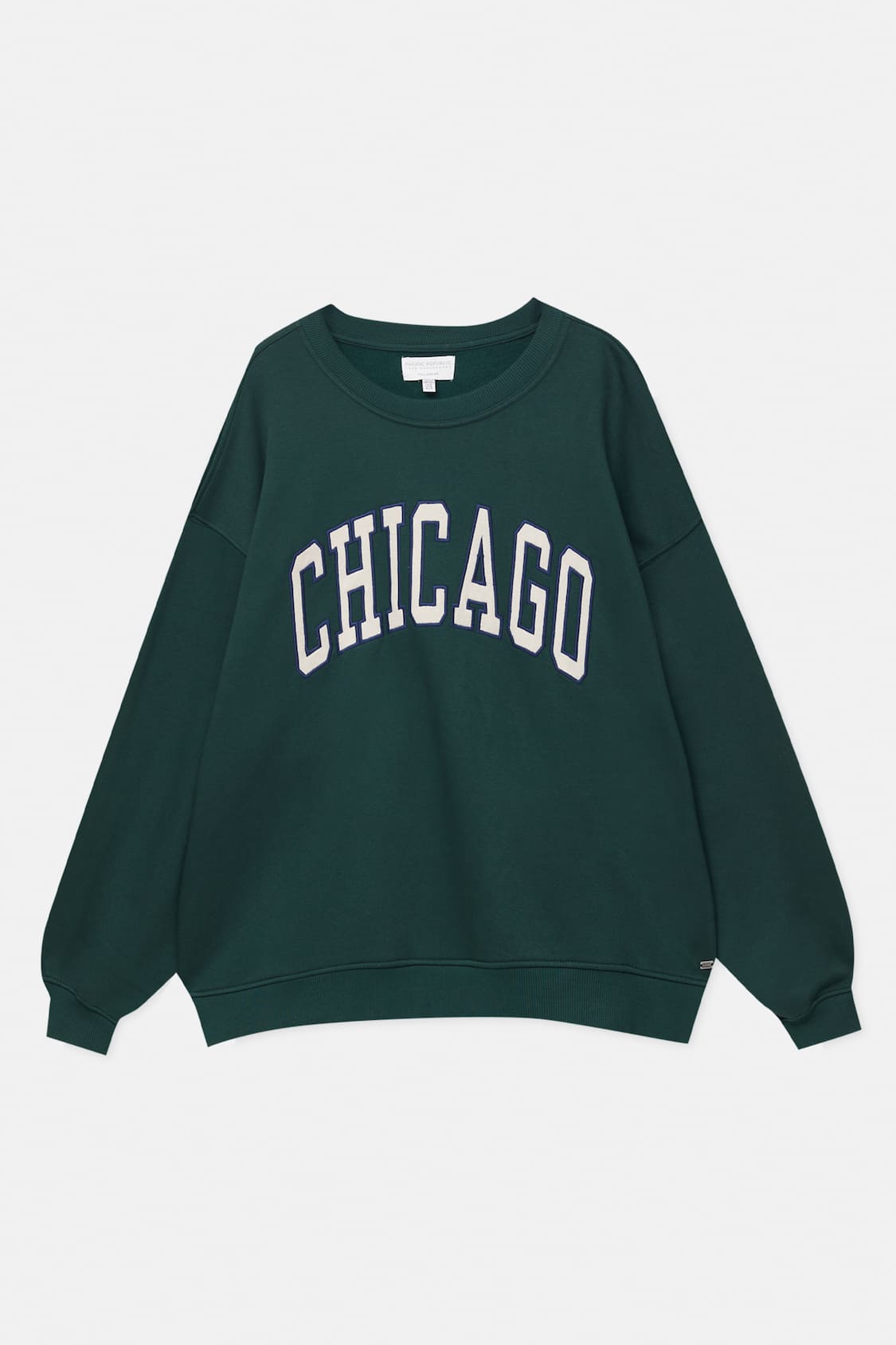 Girls Pale Blue Chicago Jersey Logo Long Sweatshirt