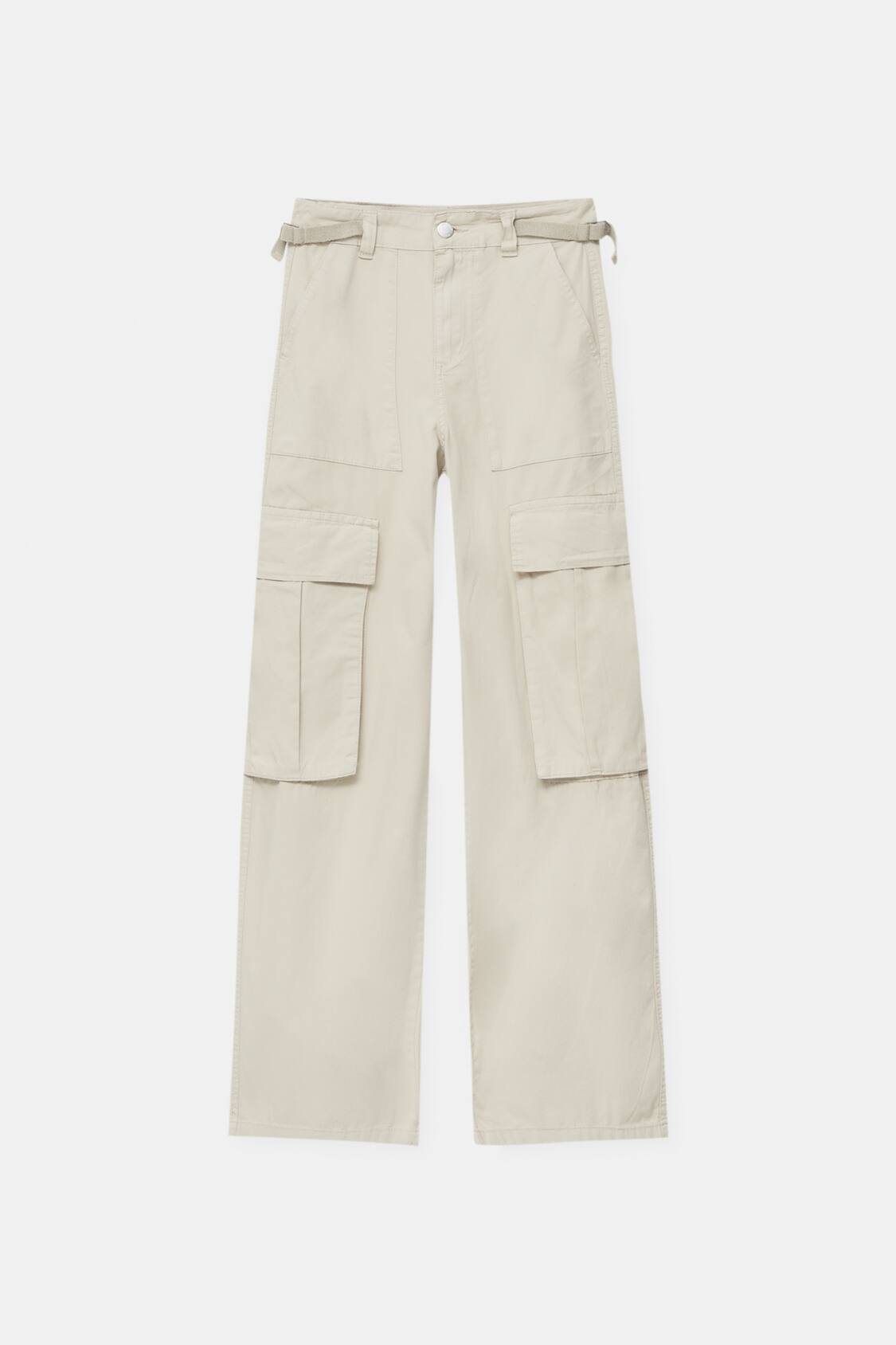 Cargo pocket trousers - PULL&BEAR