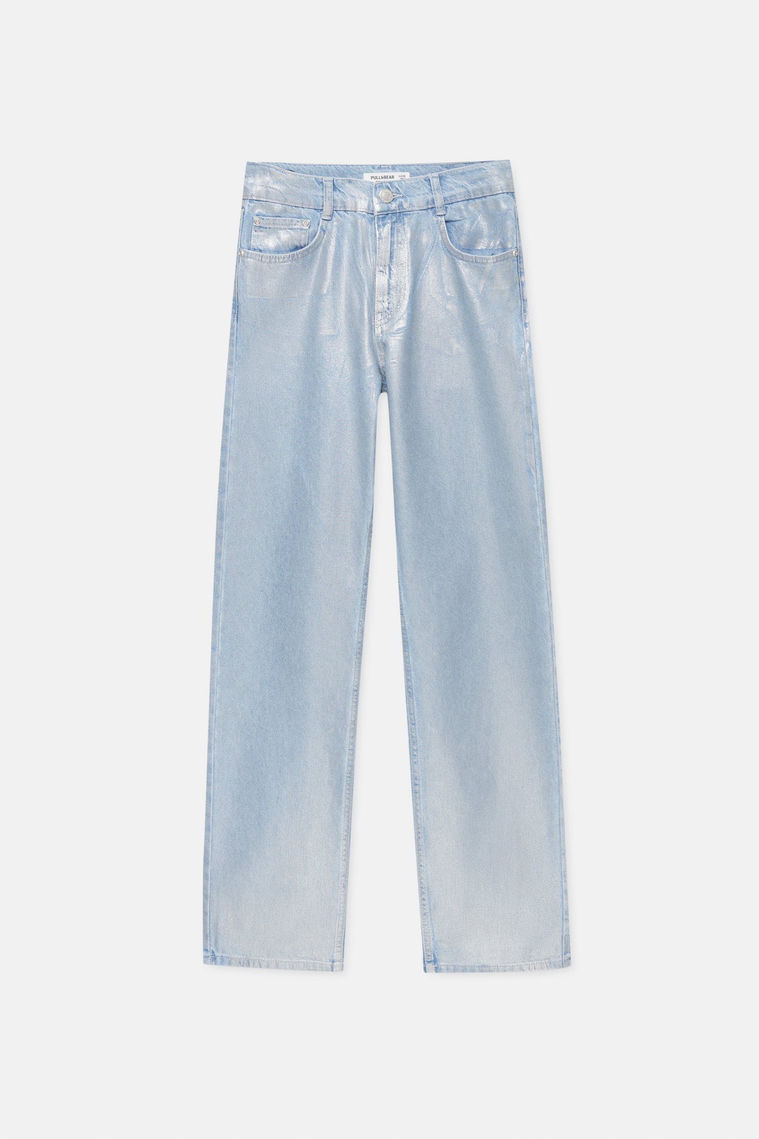 Pull & Bear balloon fit jeans in blue | ASOS