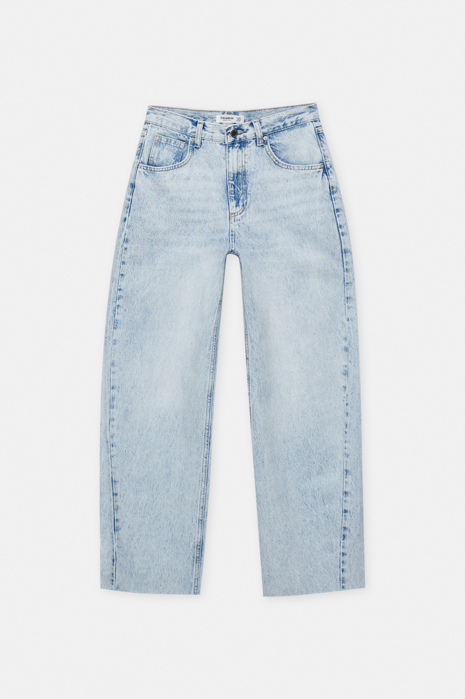 Mid-rise balloon fit jeans - PULL&BEAR