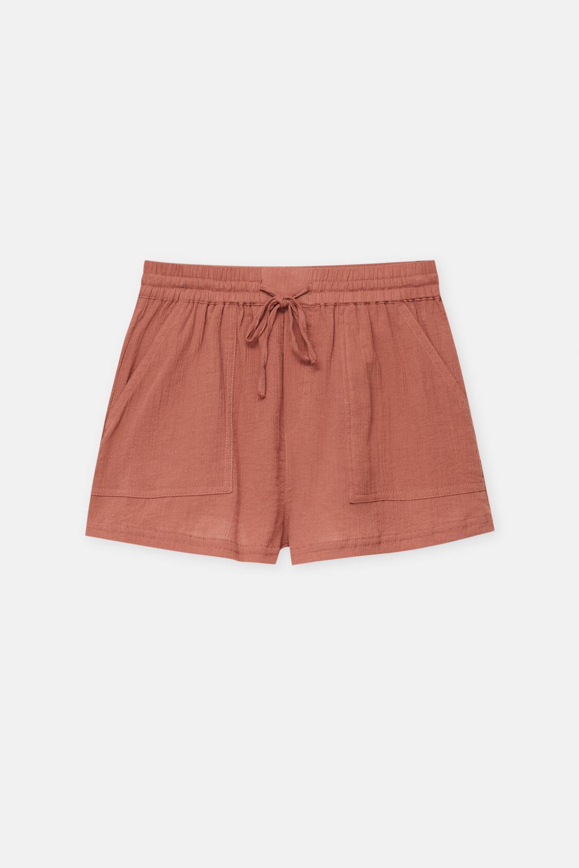 Flowing shorts with pockets - PULL&BEAR