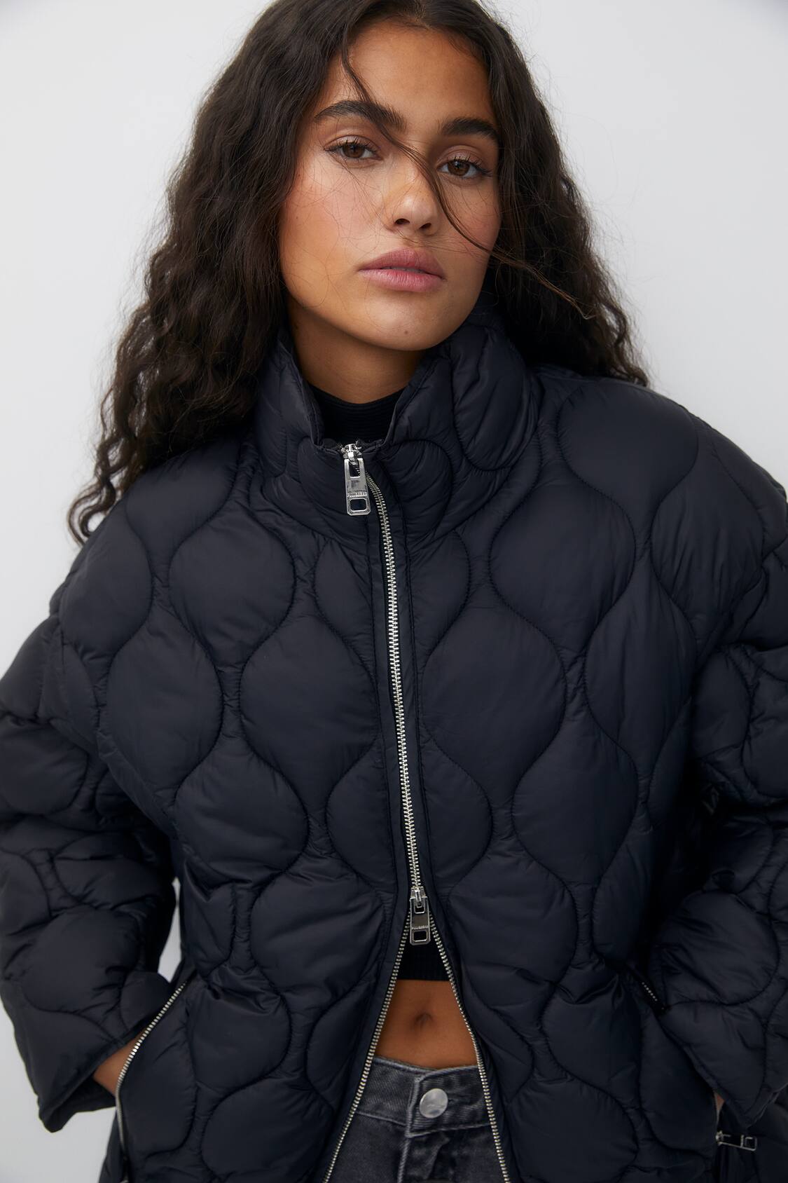 Louis Vuitton Women's Hooded Zip Jacket Monogram Tie Dye Polyester