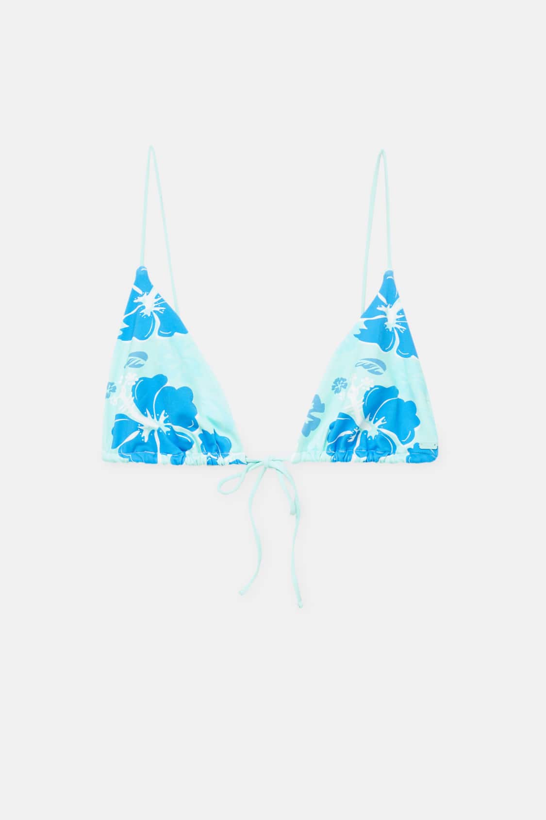 Triangle bikini top with front bow - PULL&BEAR