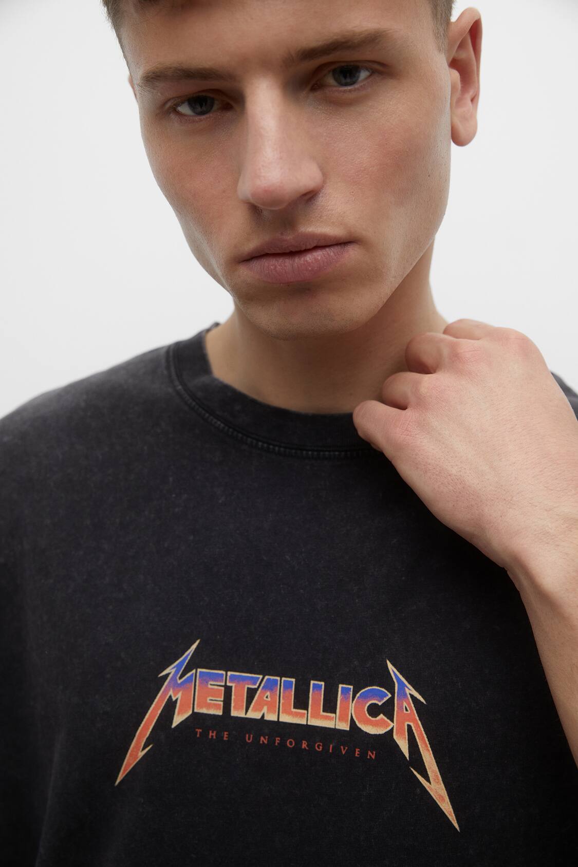 Faded Metallica T-shirt - pull&bear