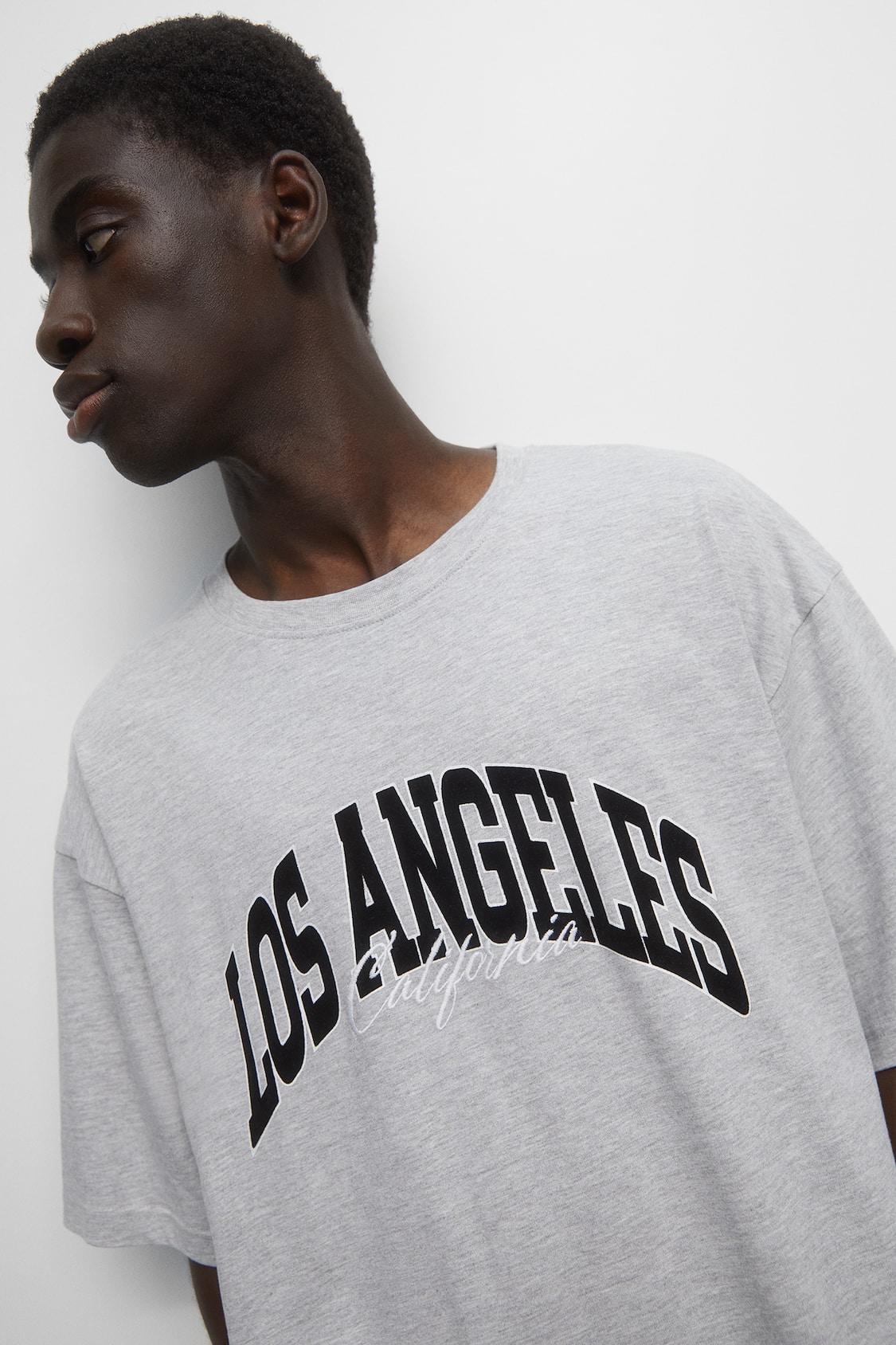 Los Angeles print T-shirt - PULL&BEAR