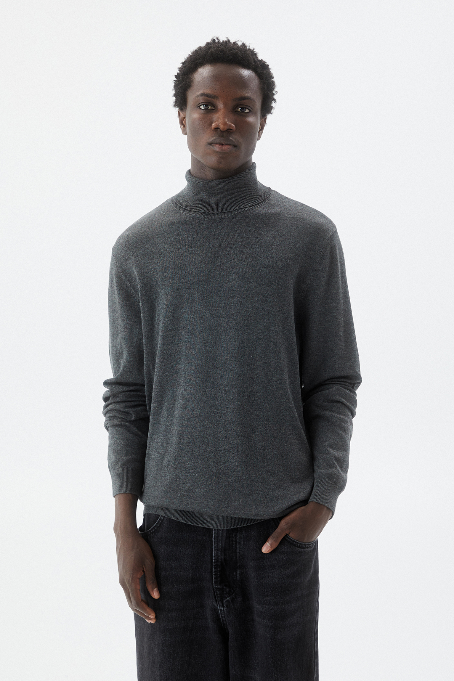 Pull and bear rollkragenpullover herren Clearance