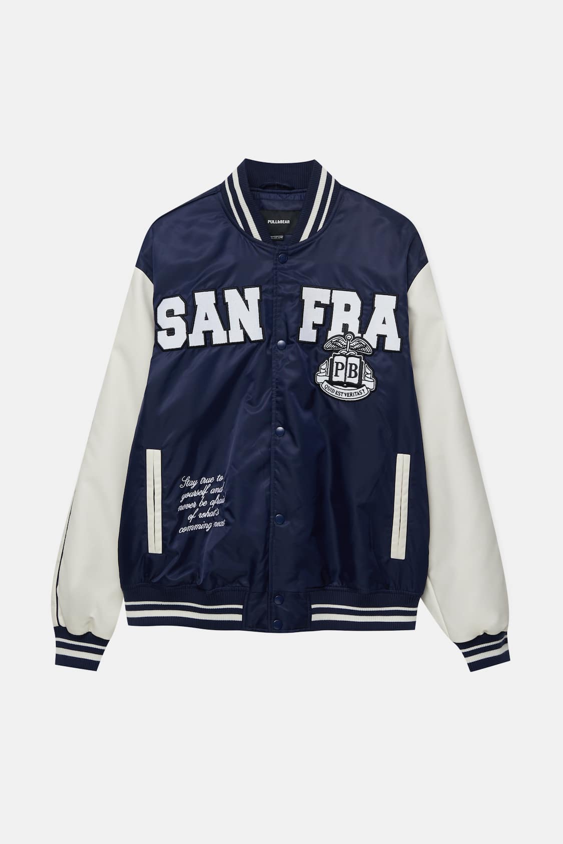 San Francisco varsity bomber jacket - PULL&BEAR