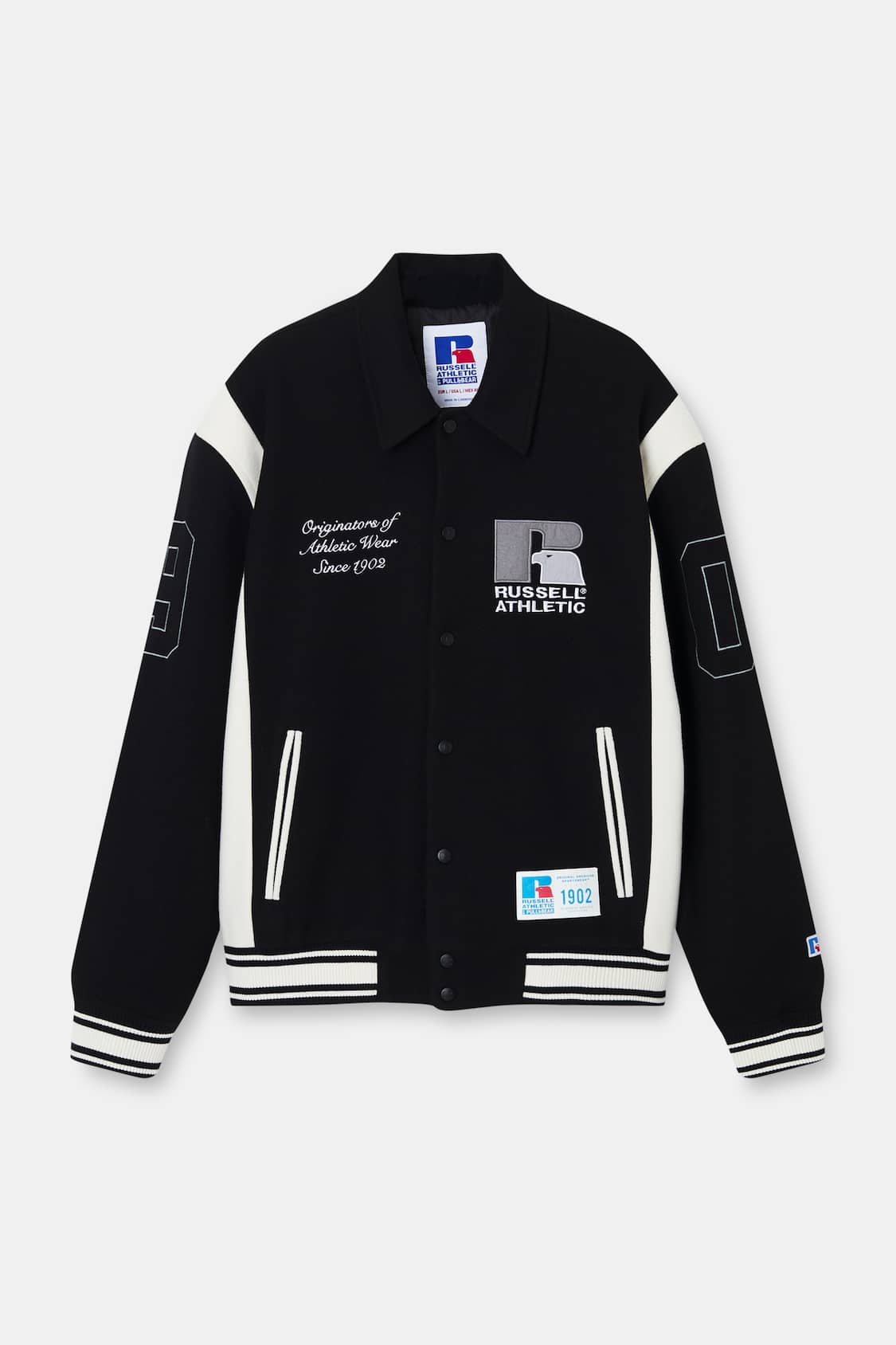 Russell Athletic by P&B bomber jacket - PULL&BEAR