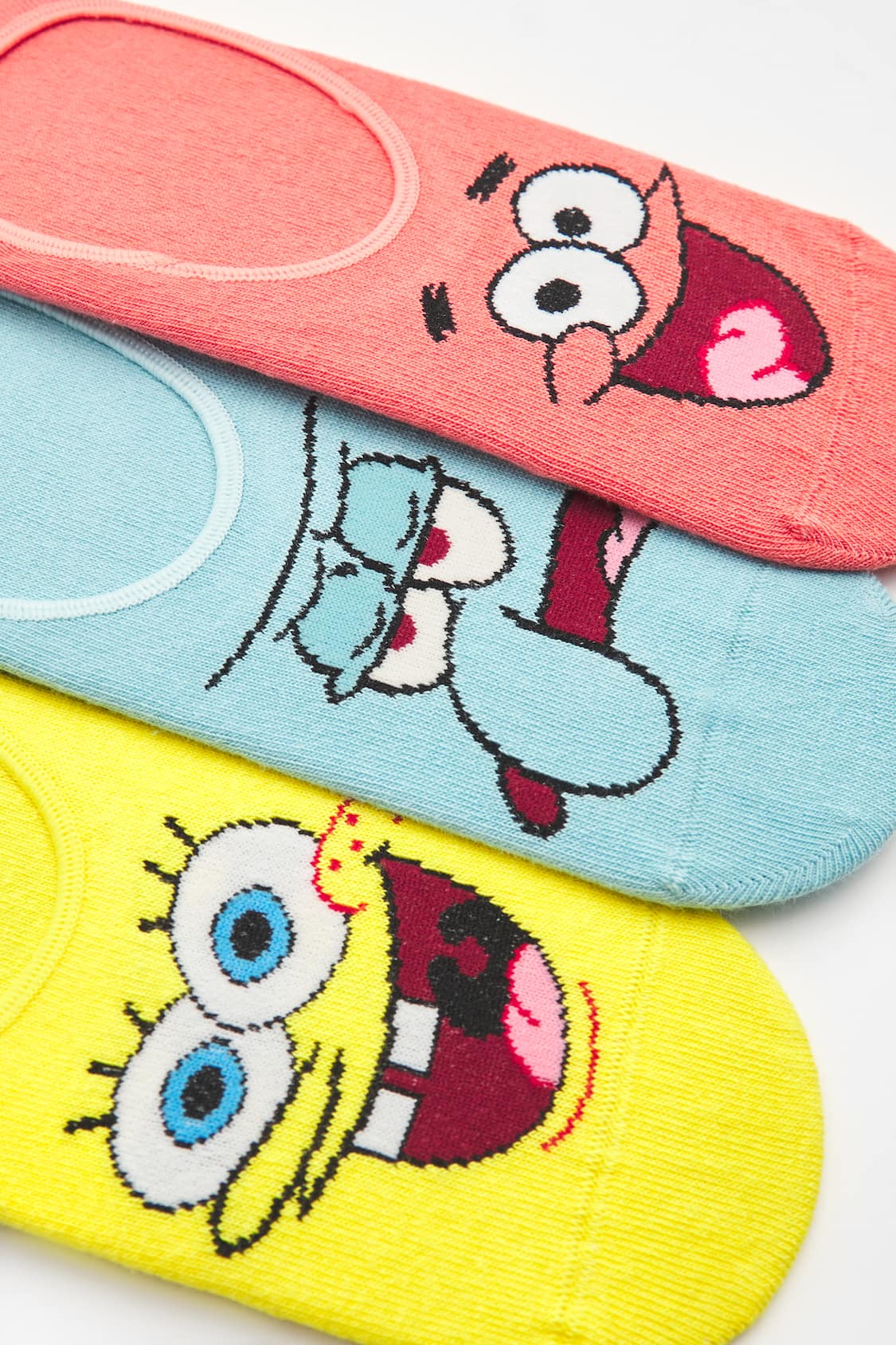 Pack of no-show SpongeBob socks - pull&bear