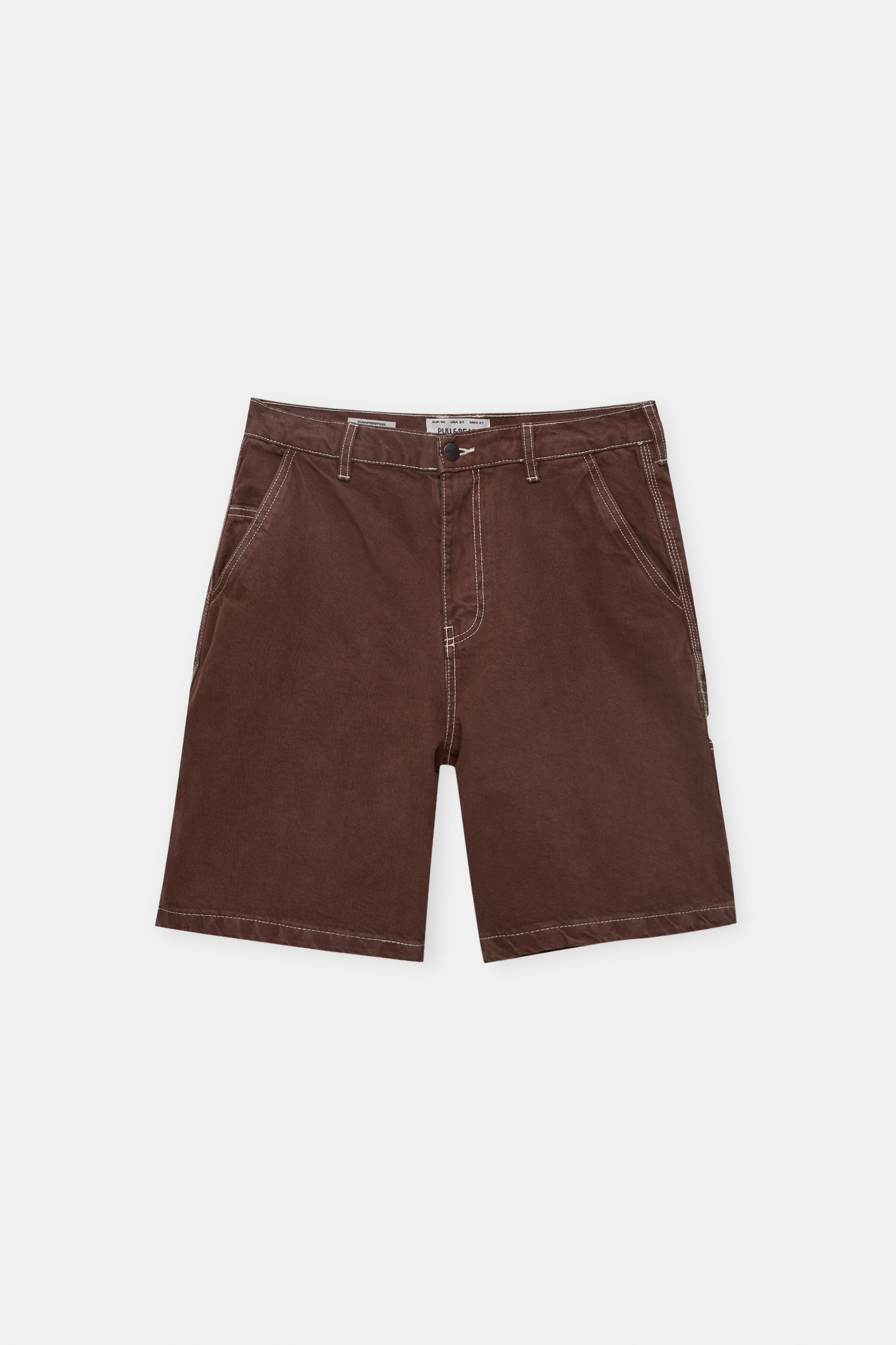 Carpenter Bermuda shorts - pull&bear