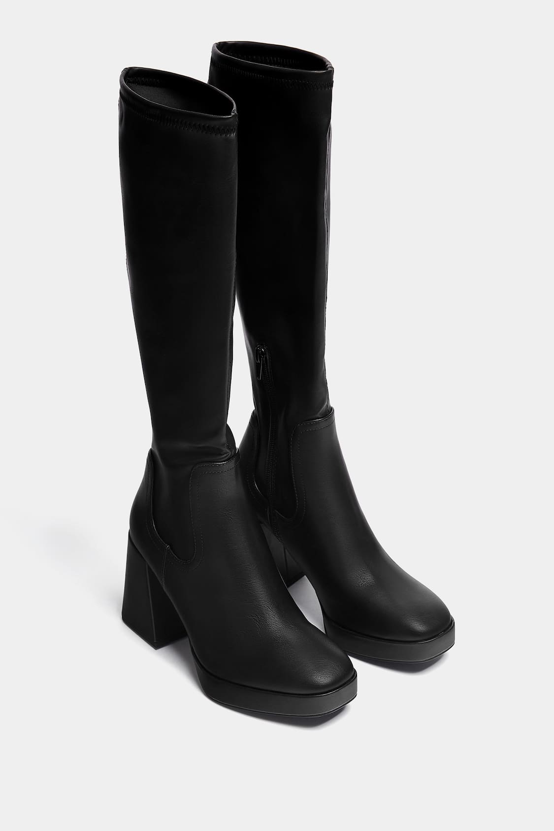 Pull&Bear Women's Knee-High Heeled Boots