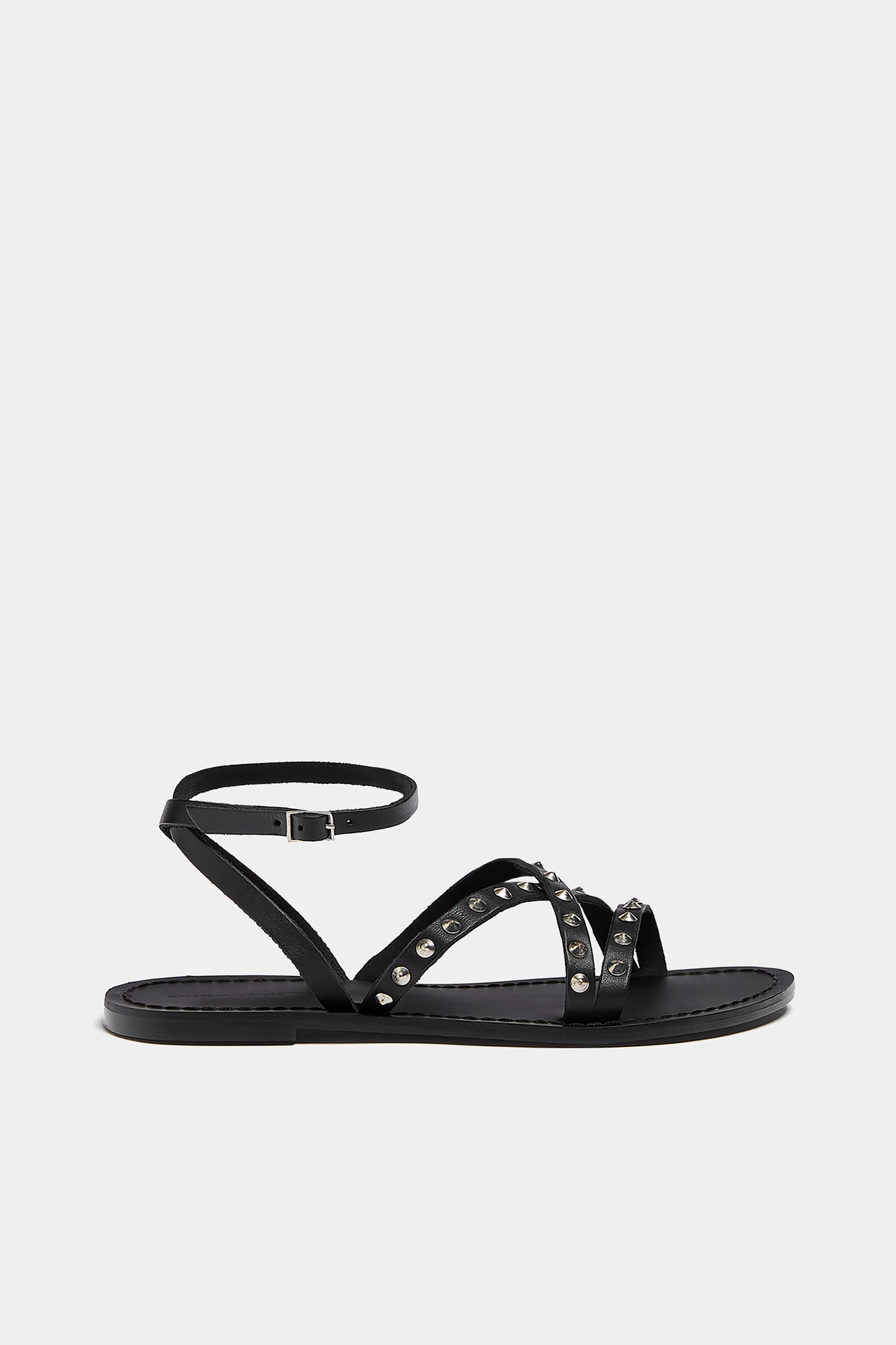 Buy Black Flat Sandals for Women by Shoetopia Online | Ajio.com