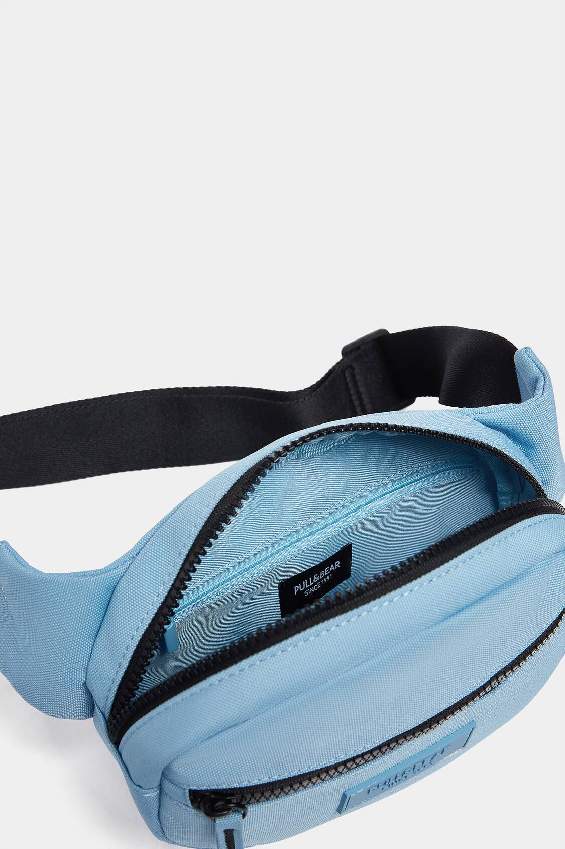 Double zip denim belt bag - PULL&BEAR