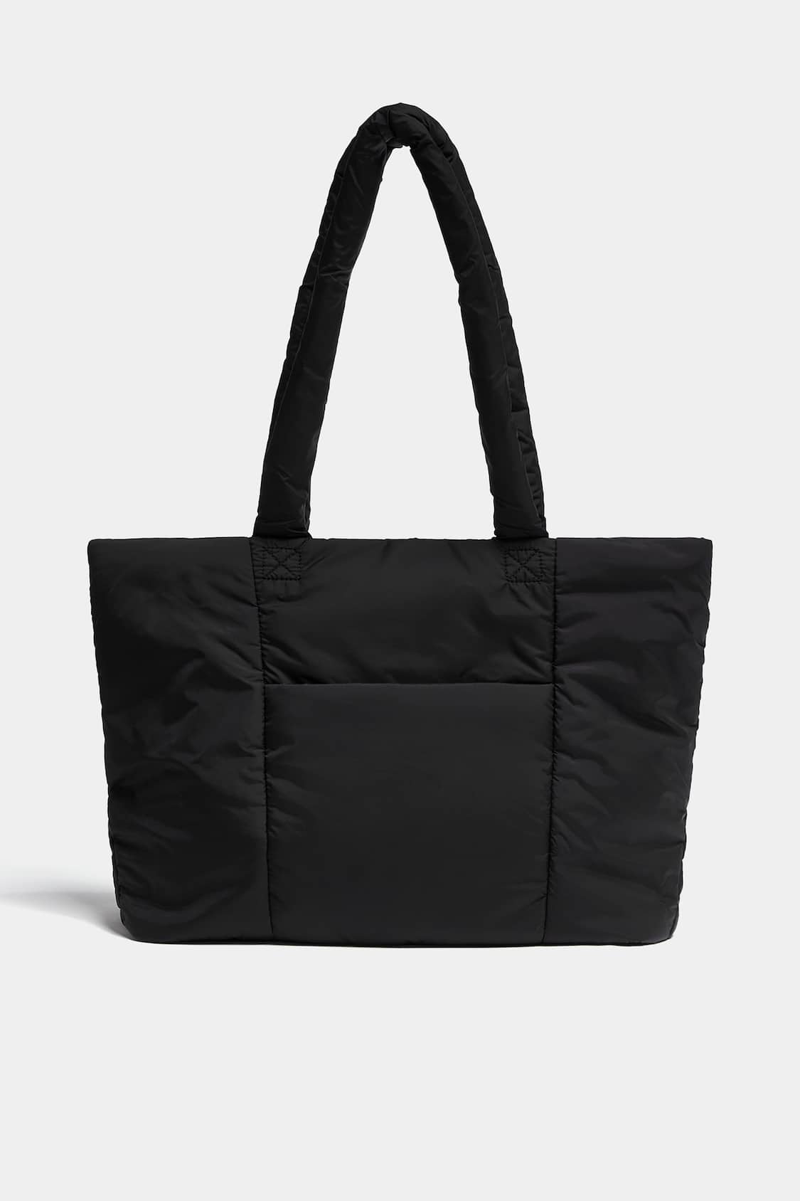 Nylon Zip Top Tote Bag