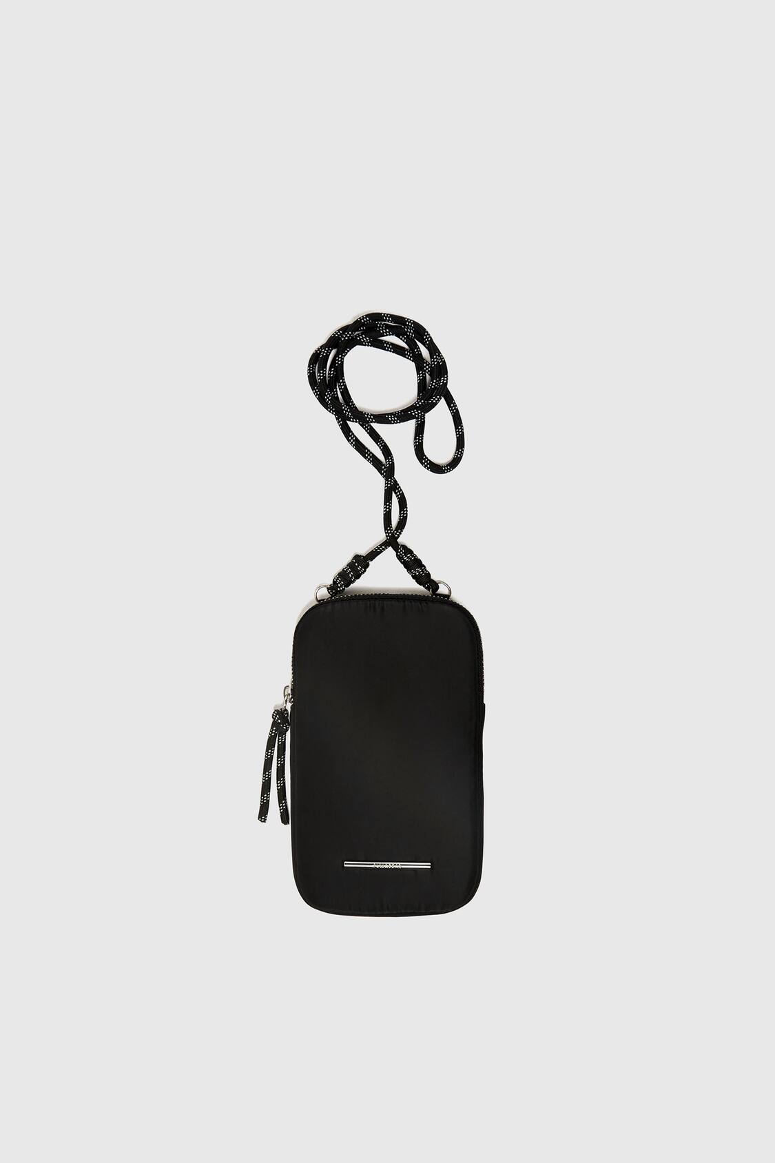 حقيبة هاتف محمول بشعار - PULL&BEAR