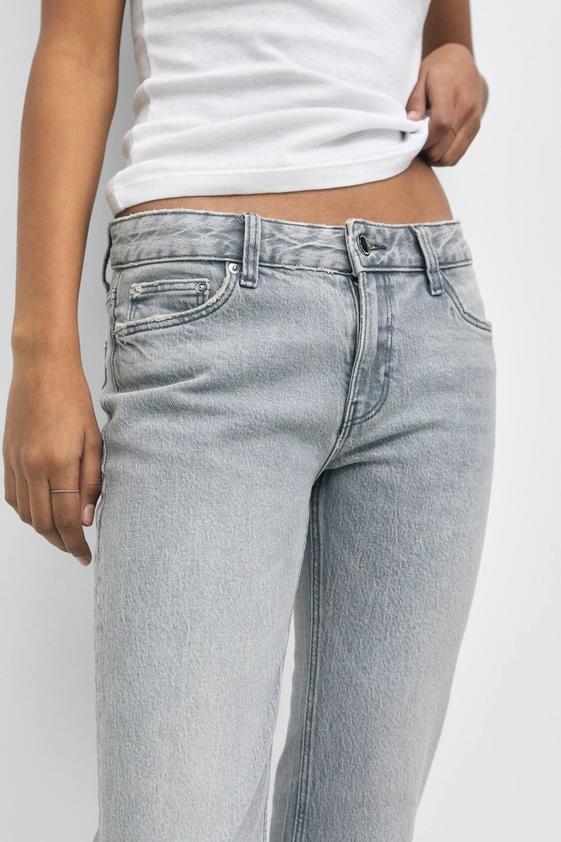 Publicatie oplichter Oprecht Slim fit jeans met lage taille - PULL&BEAR