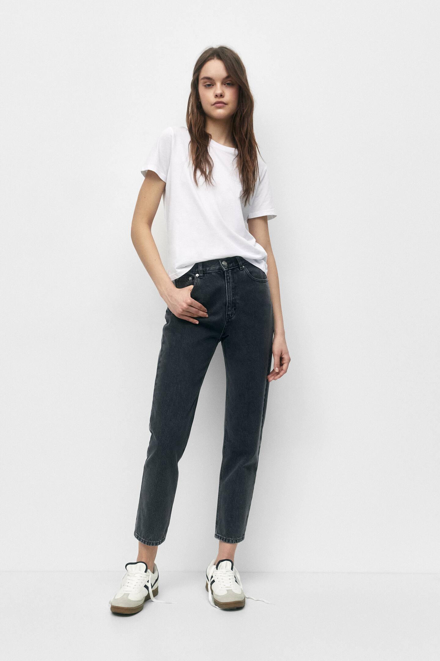 Jean mom fit basiques - pull&bear