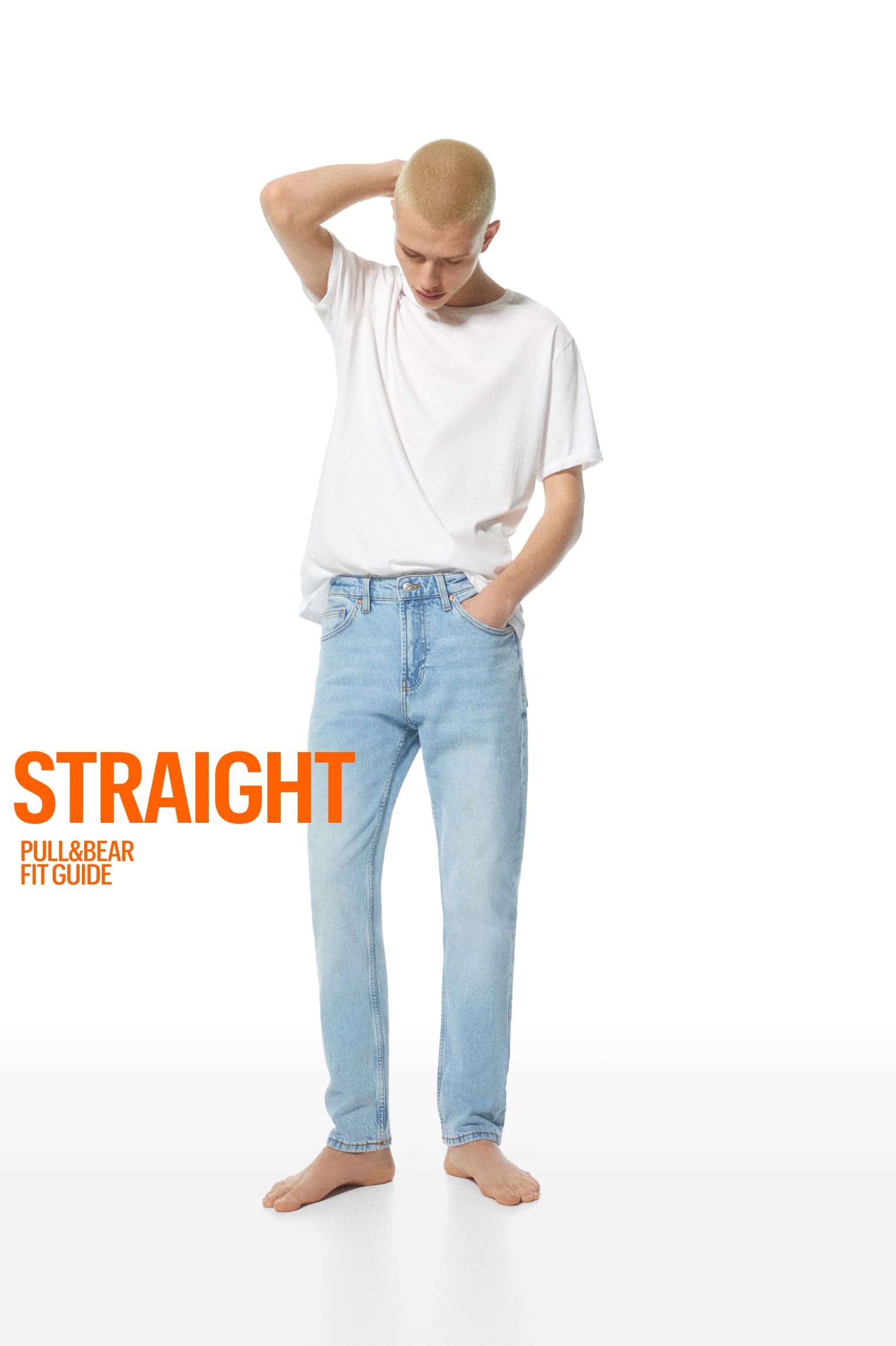 Men's Straight-leg Jeans PULL&BEAR