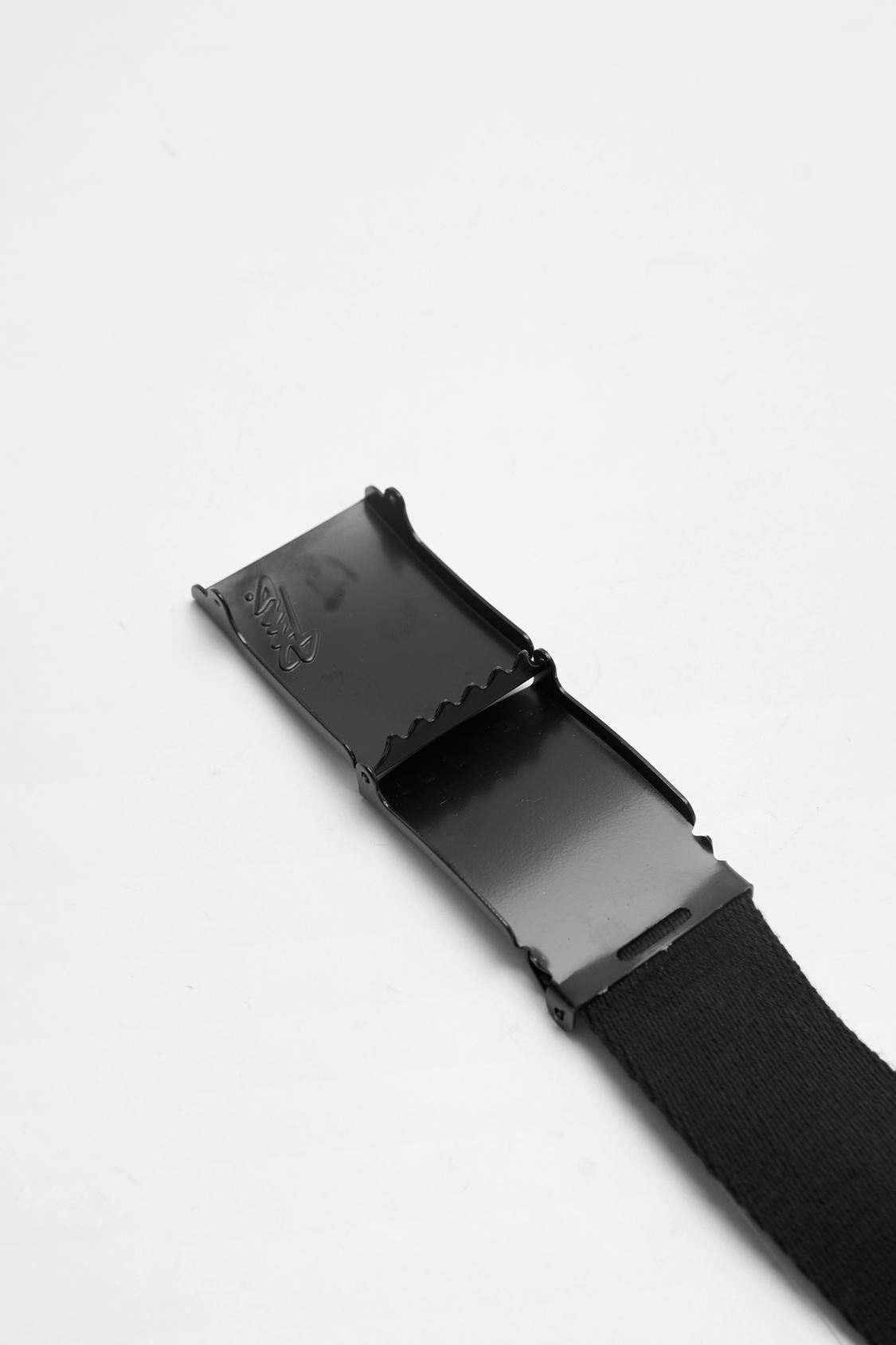 Schwarzer STWD-Stoffgürtel - PULL&BEAR