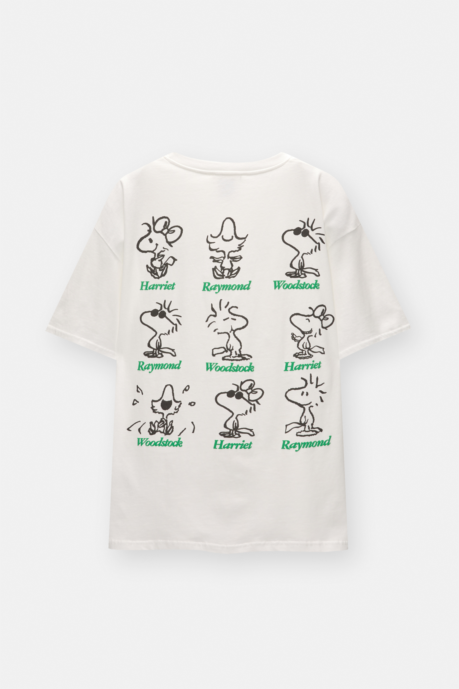 t shirt snoopy pull and bear