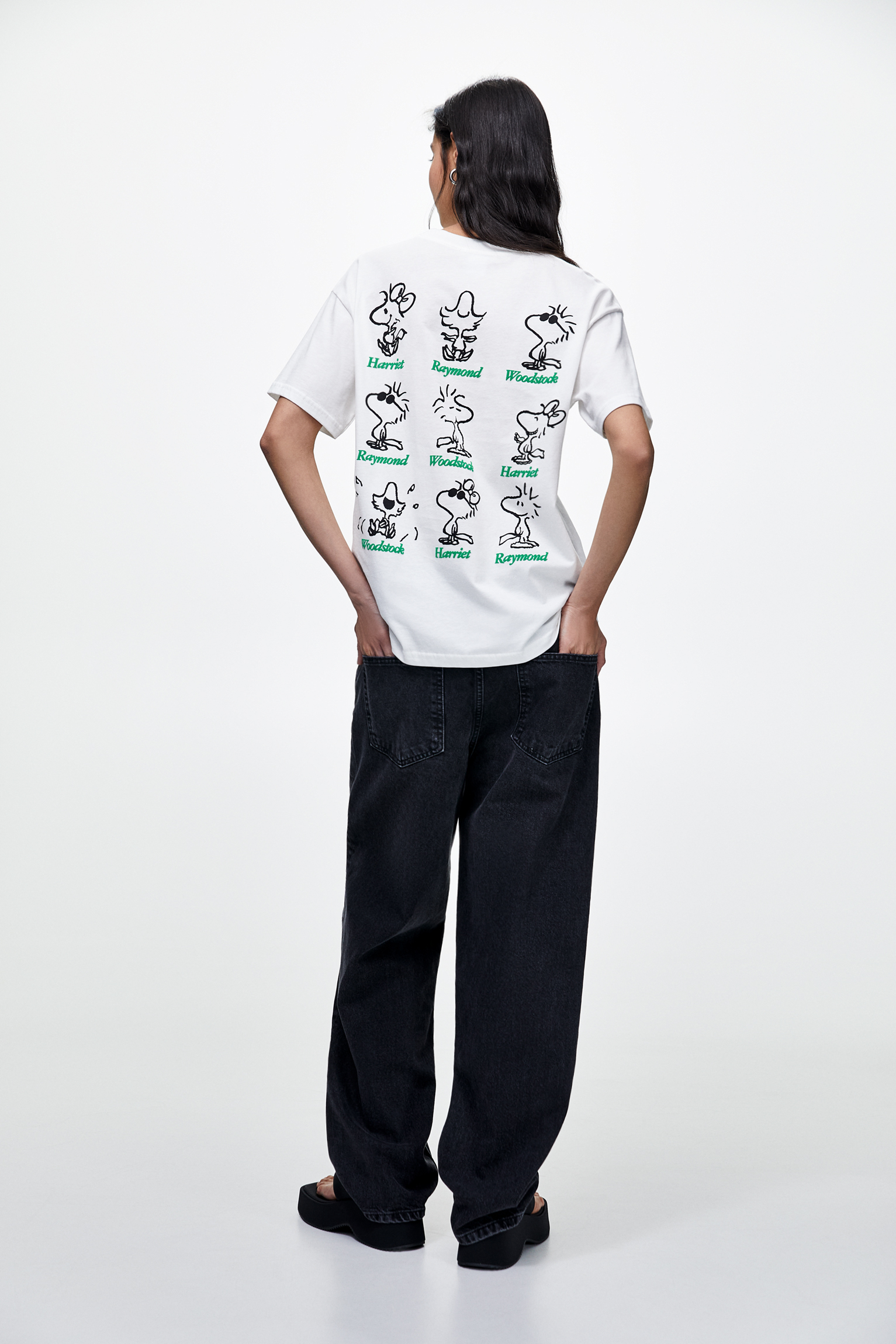t shirt snoopy pull and bear