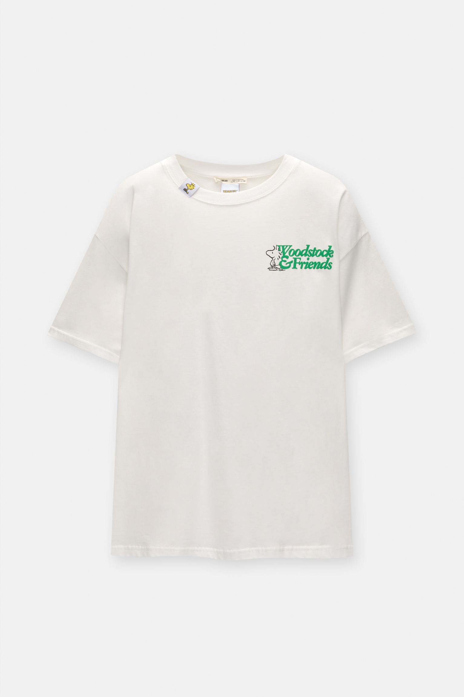 t shirt snoopy pull and bear