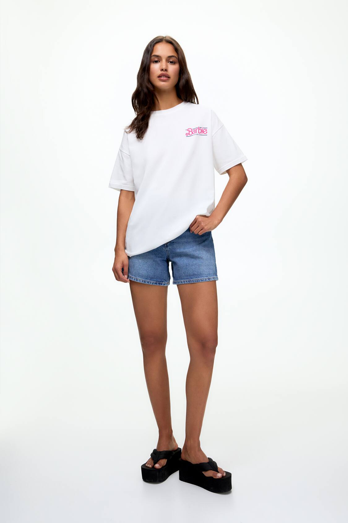 Women No Bra Club Letter Loose Pullover T Shirt Short Sleeve Colloge C –  Rockin Docks Deluxephotos