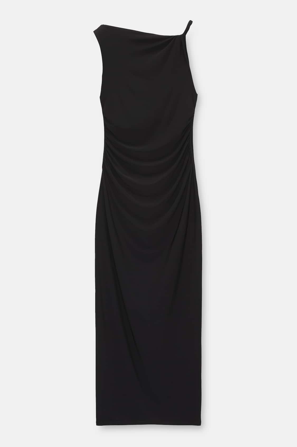 Croch-say My Name - Black Knitted Midi Dress