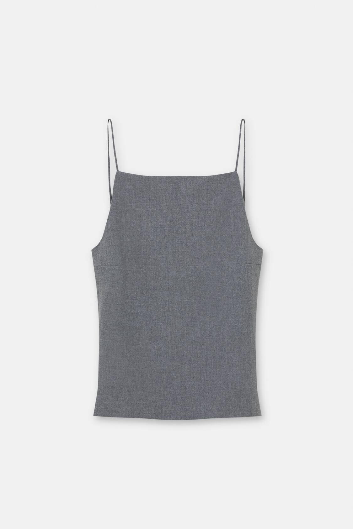 Open back strappy top - pull&bear