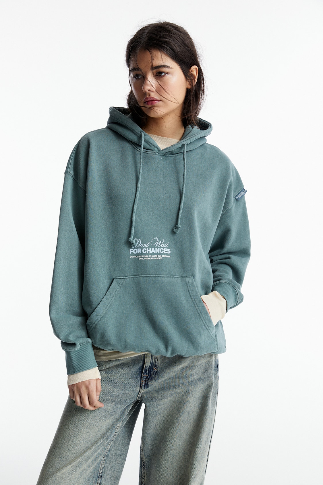 Sweatshirt double logo velvet hoodie for women Project X Paris - Sweatshirts  - Women's Lifestyle - Lifestyle