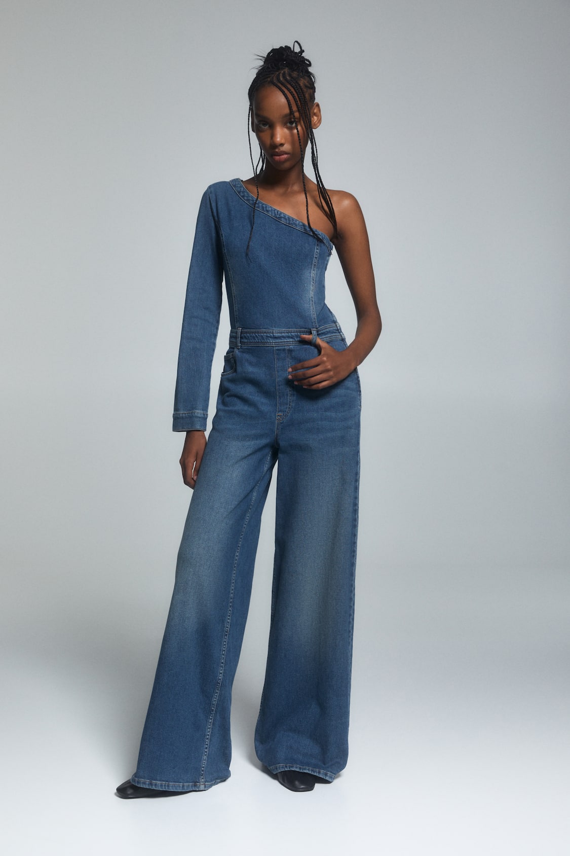 Zara, Pants & Jumpsuits, Zara Blue Ribbed Leggings Size M