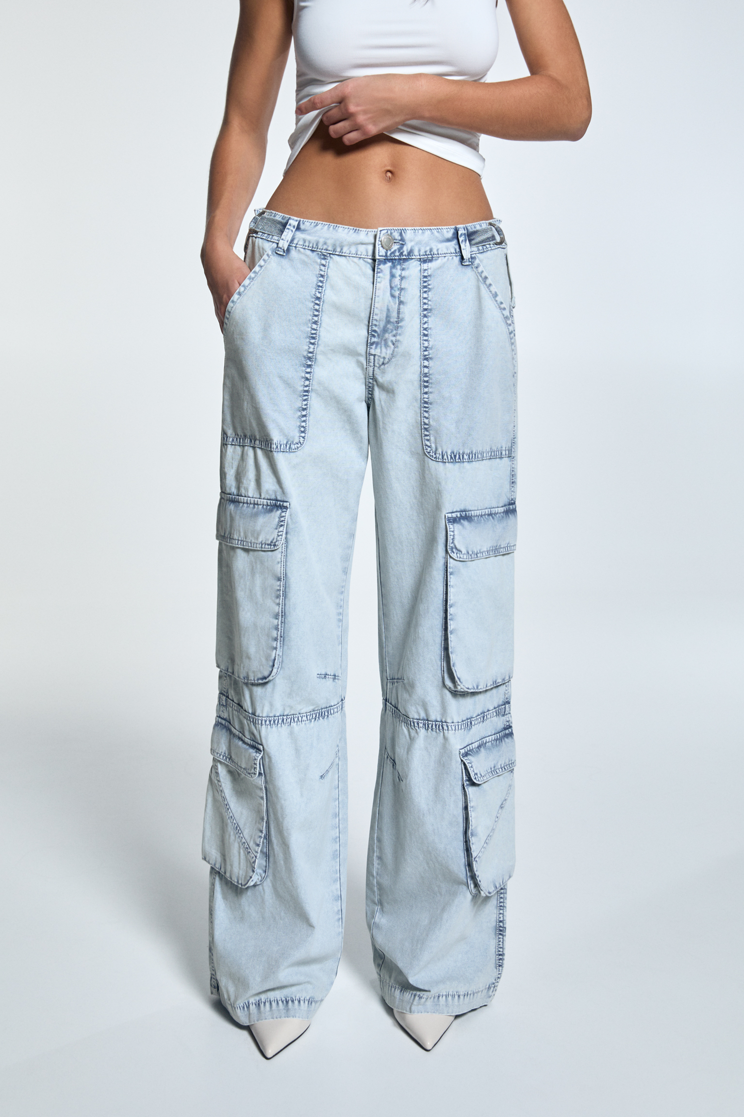 Jeans adidas Originals Adilenium Denim Cargo IV9345 | FLEXDOG
