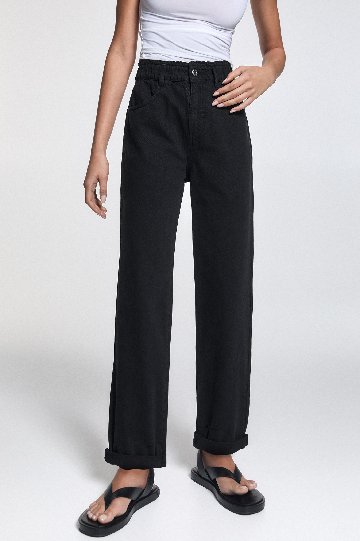 Paper Bag Trousers | La Redoute | La Redoute