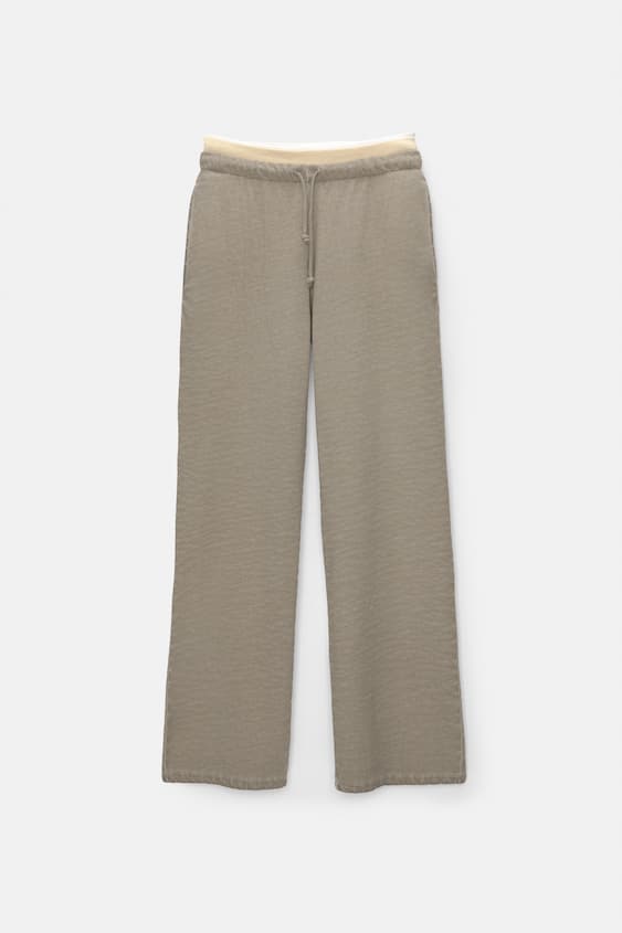 Flared - Trousers - Clothing - Woman - PULL&BEAR Montenegro
