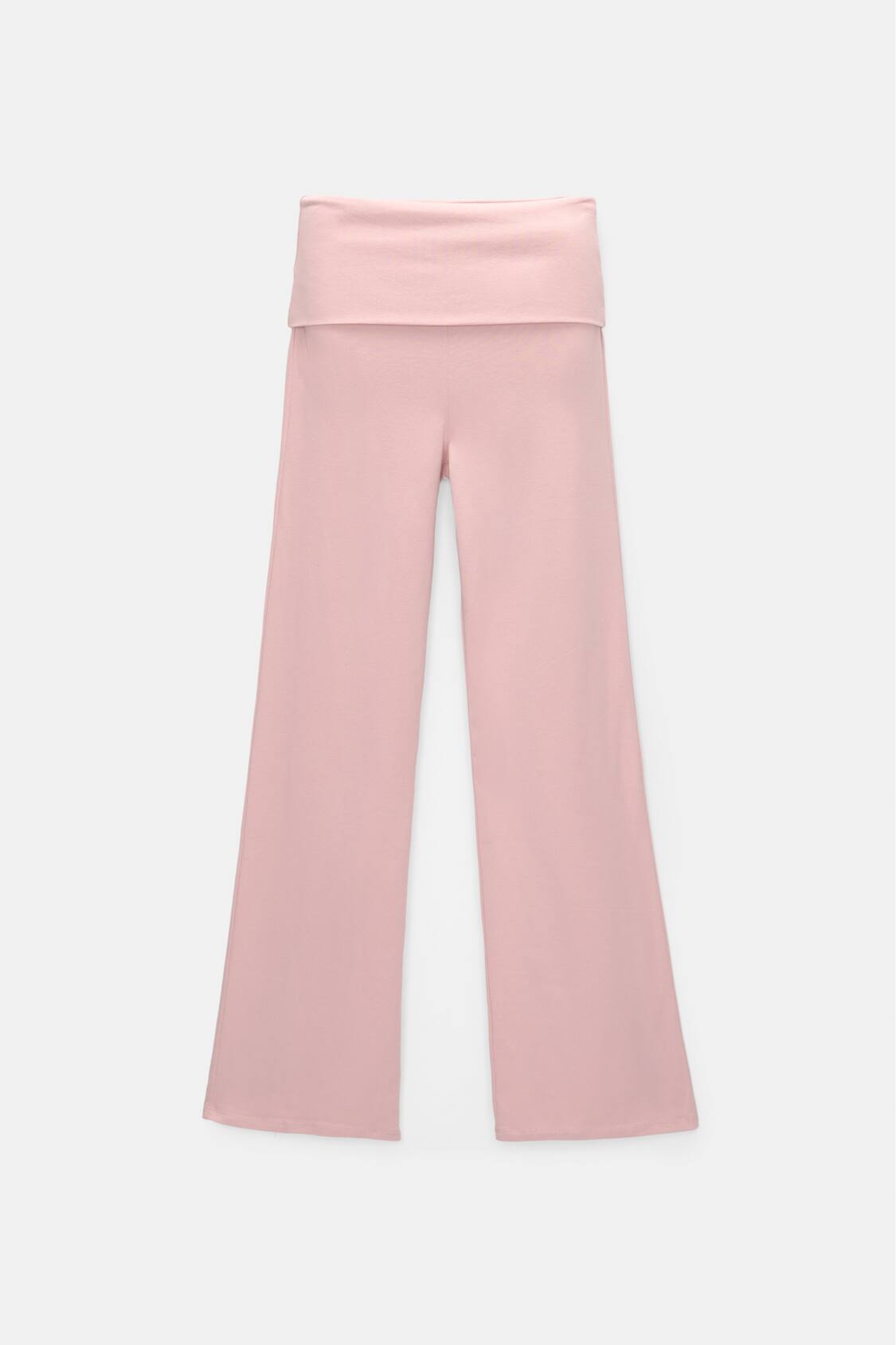 cotton foldover flare pink｜TikTok Search