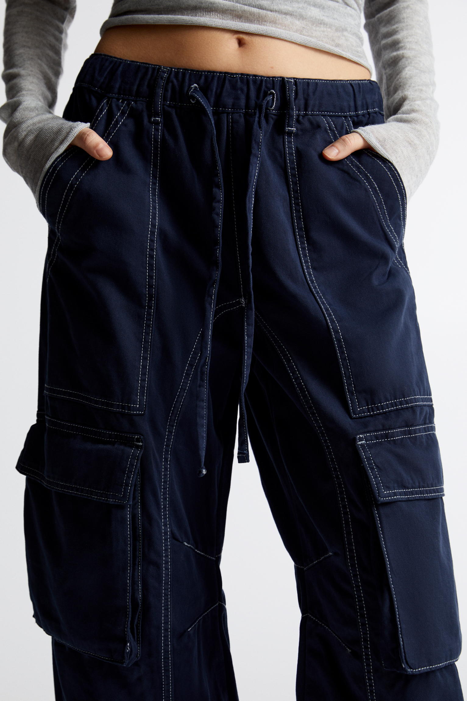 Men's Cargo Pants Multi pocket Casual Pants Loose Straight - Temu