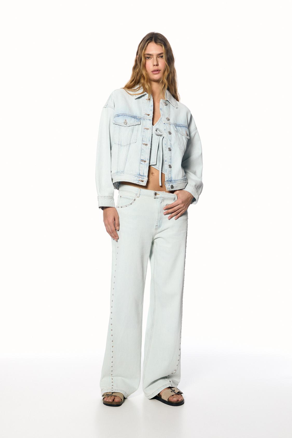 Basic-Jeansjacke - PULL&BEAR