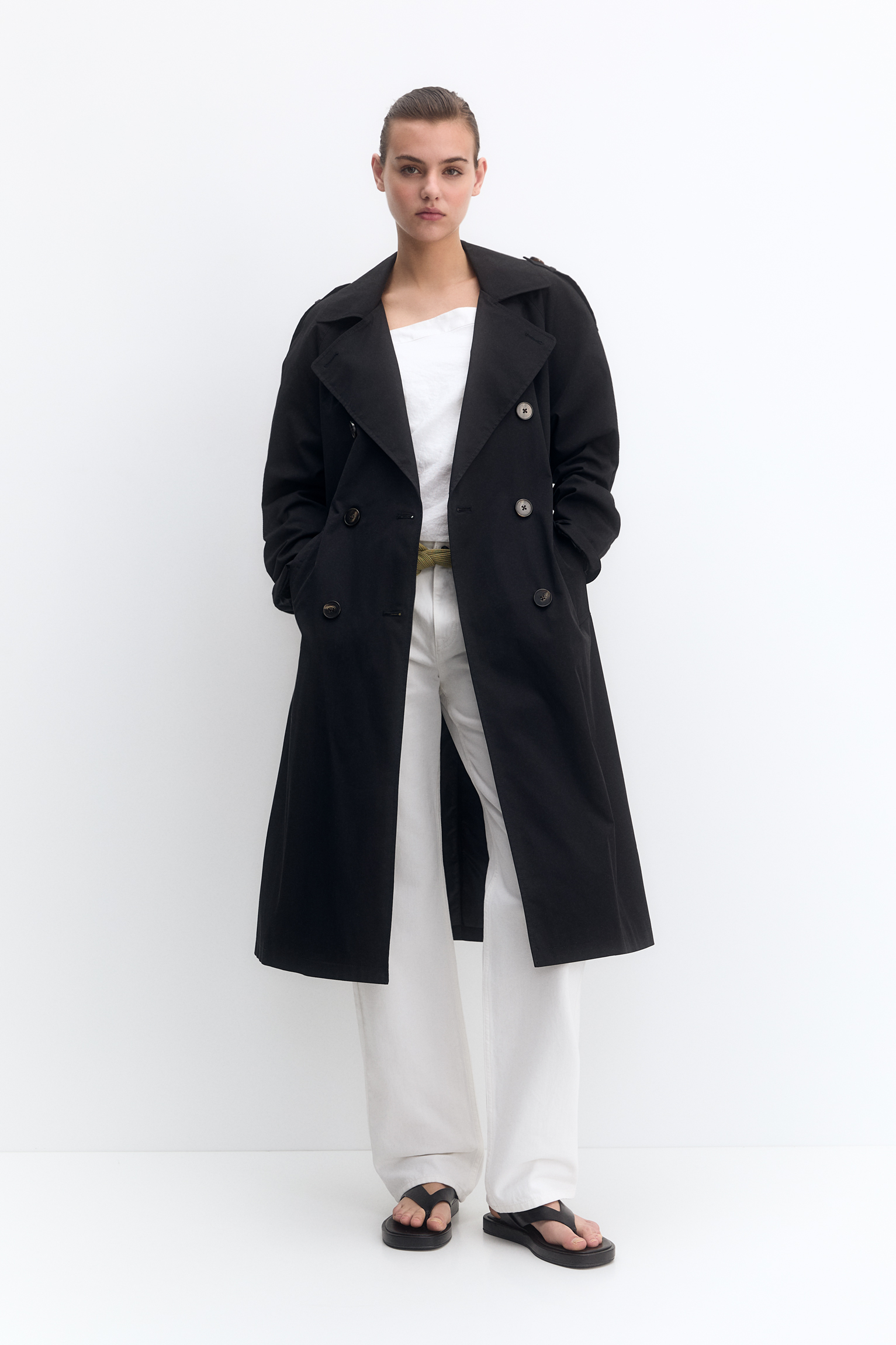 Trenchcoat damen pull and bear Clearance