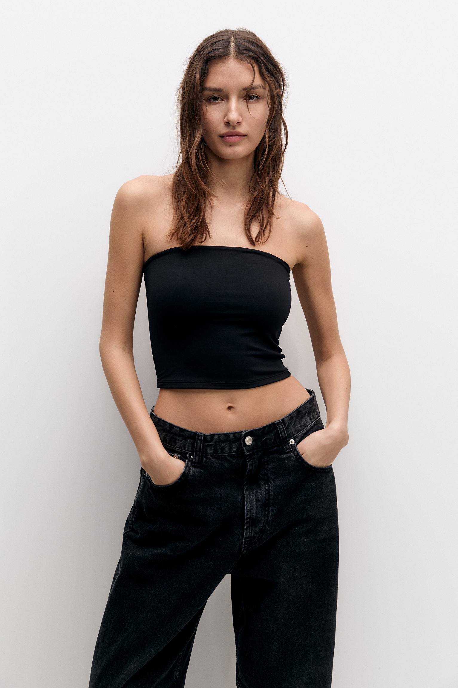 Pack of bandeau tops - pull&bear